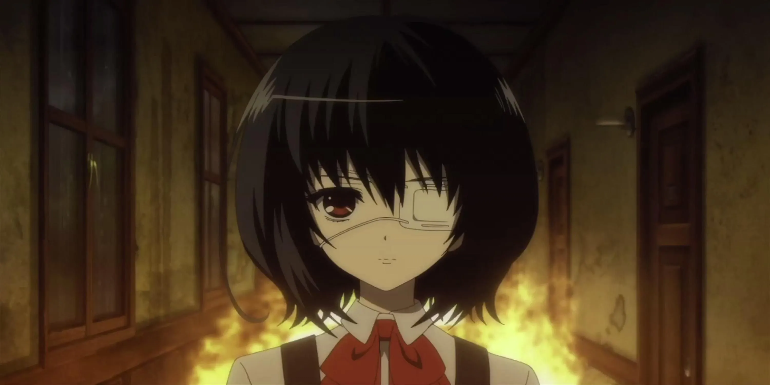 Nhân vật Mei Misaki trong anime Another, cô gái bí ẩn gắn liền với lời nguyền của lớp học