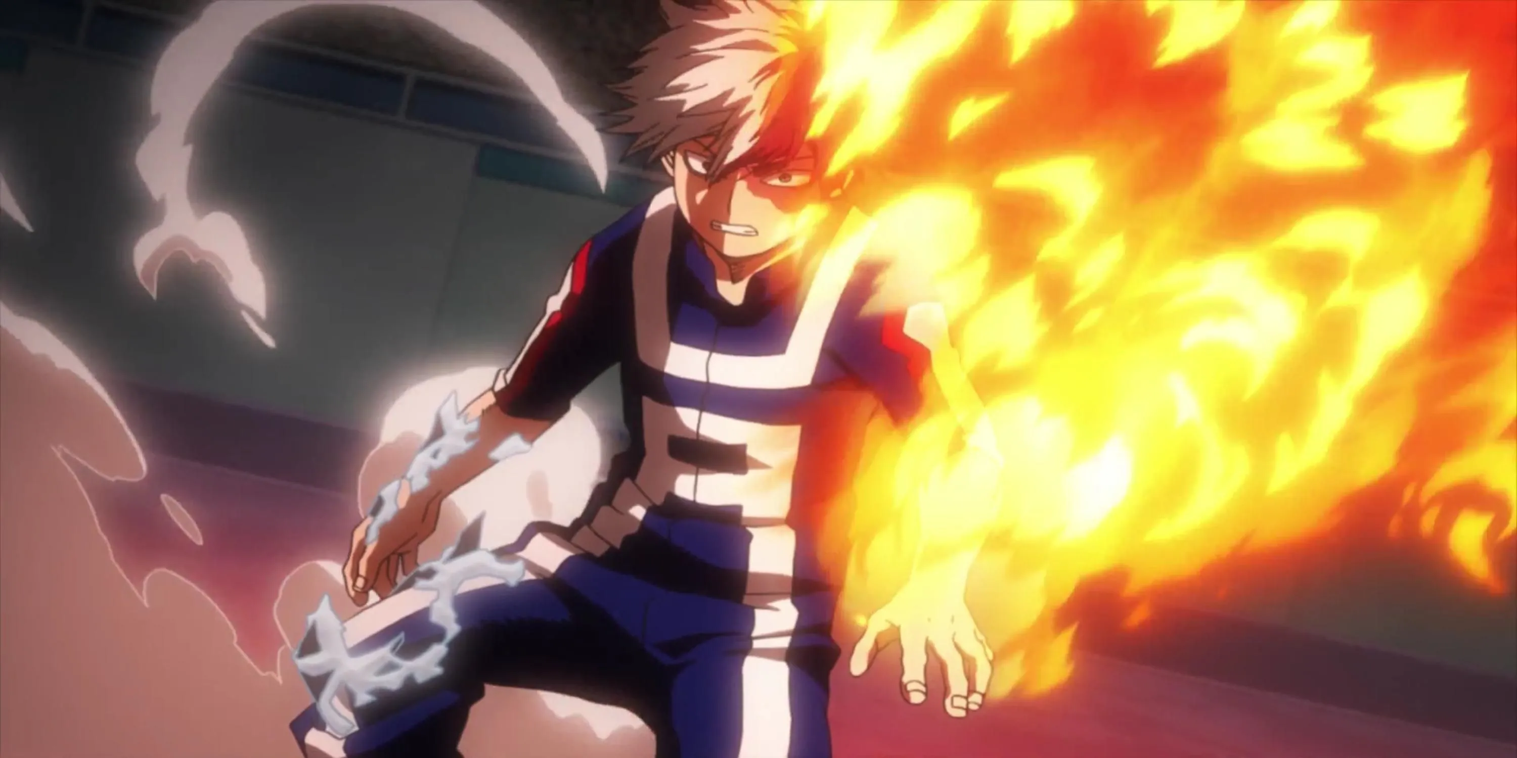 Nhân vật Shoto Todoroki từ My Hero Academia