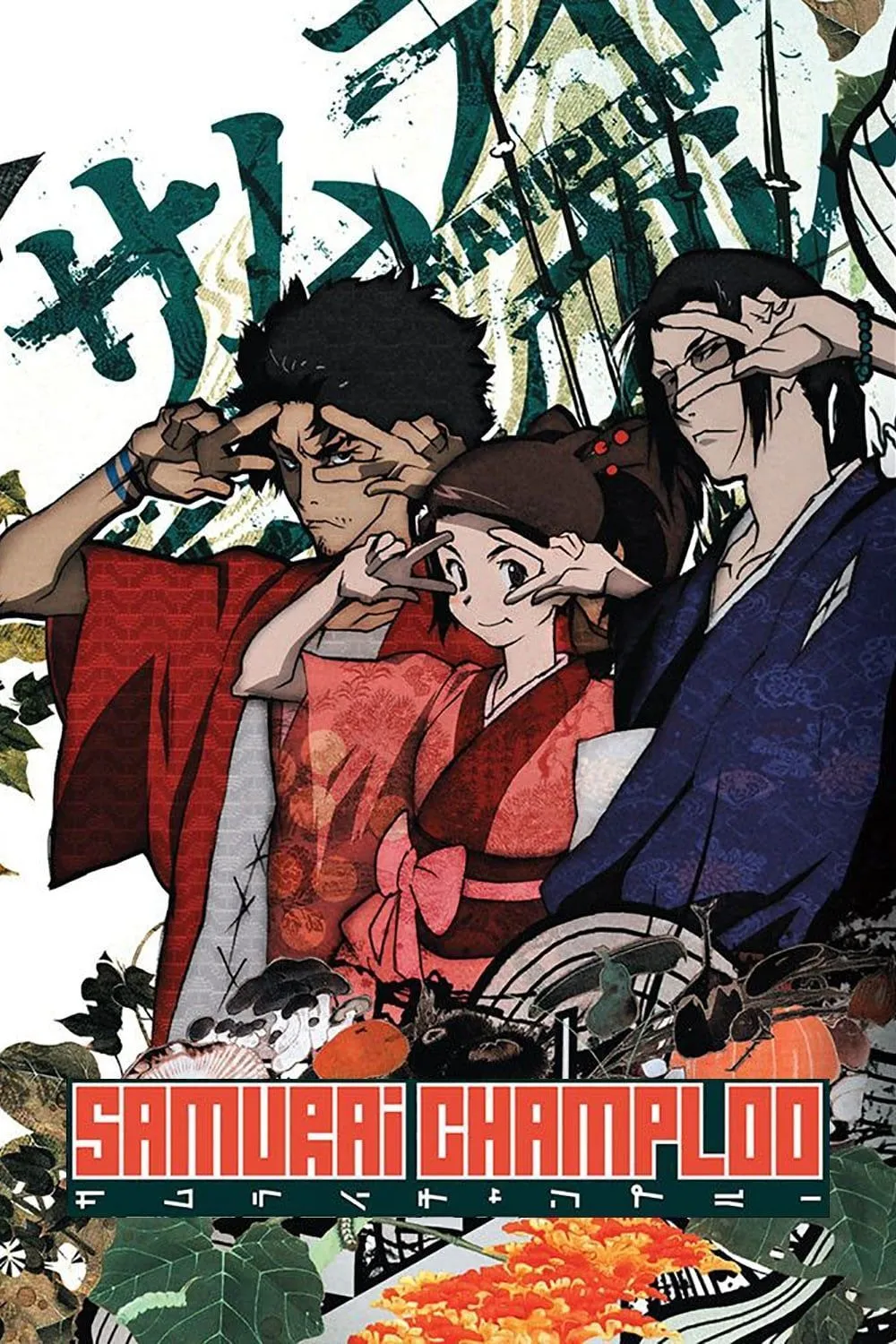 Poster bộ anime Samurai Champloo