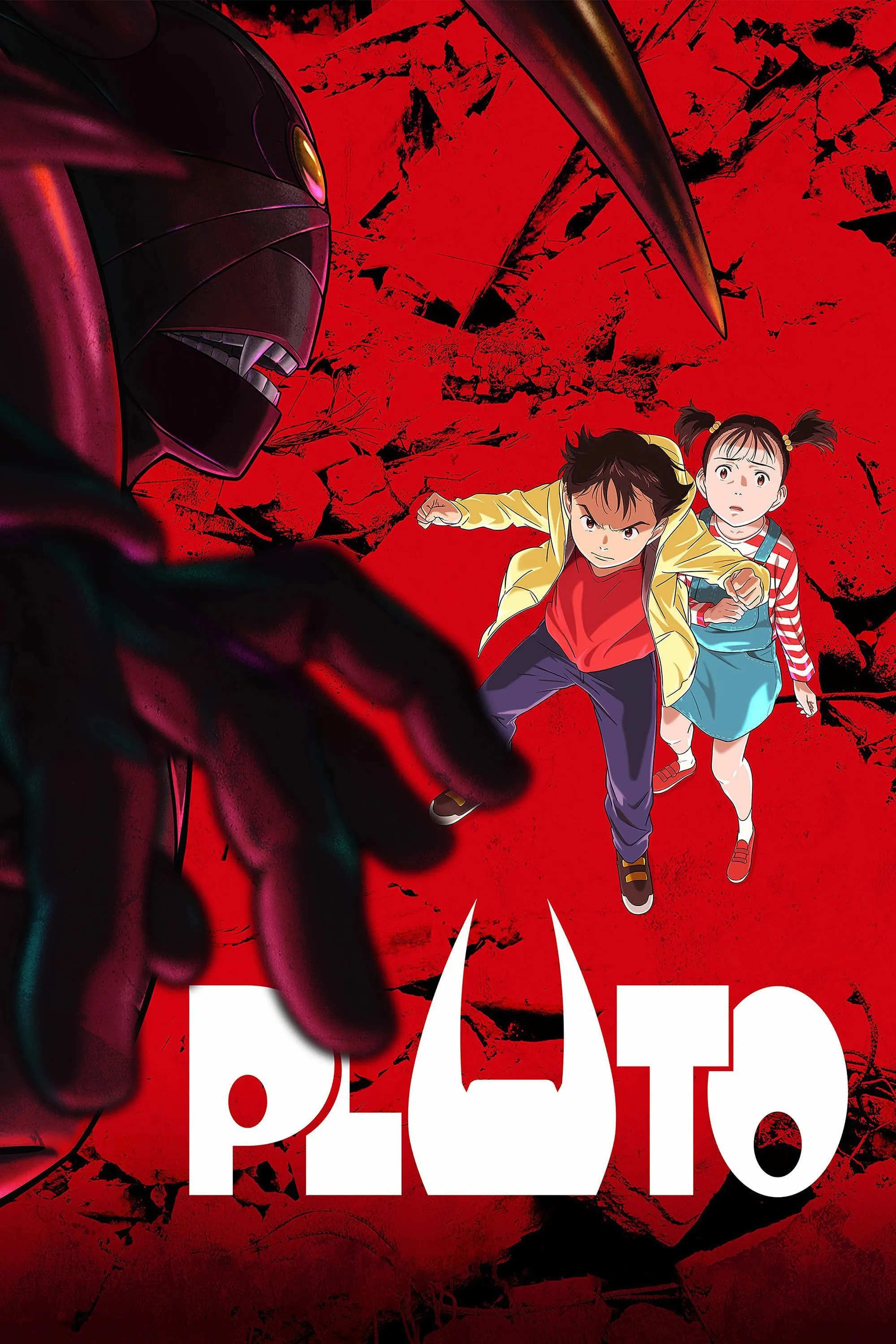 Poster chính thức của bộ anime Pluto ra mắt năm 2023