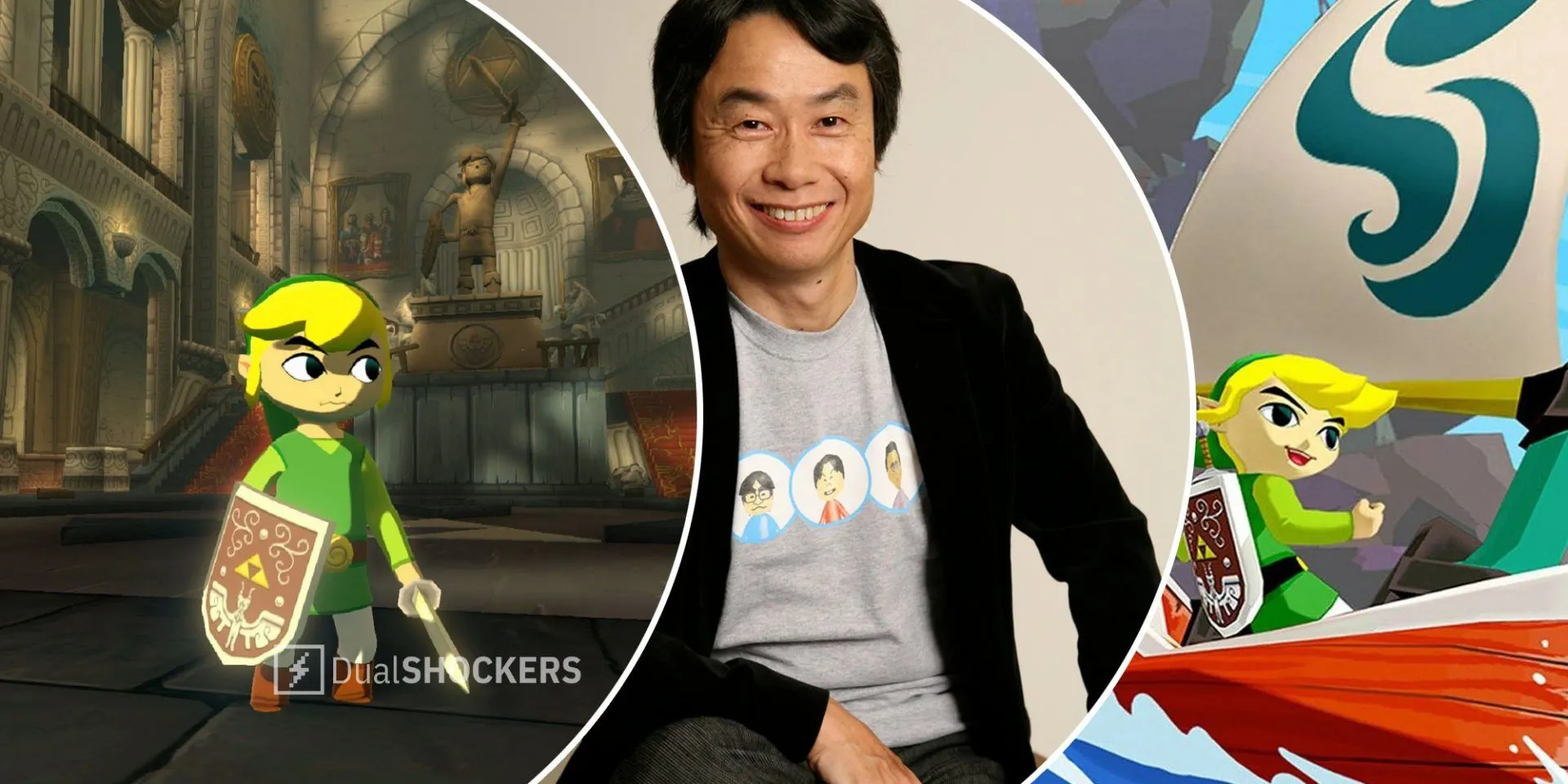 Shigeru Miyamoto không hài lòng với phong cách hình ảnh của Toon Link trong Wind Waker