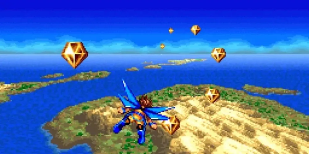 Skyblazer platformer SNES