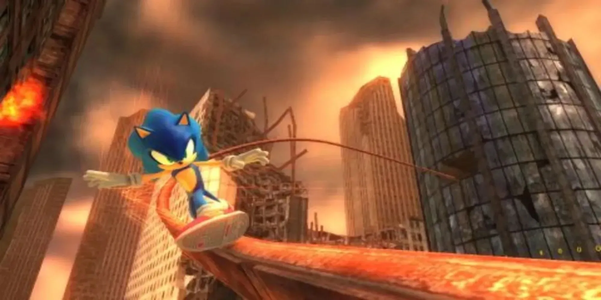 sonic 2006 từ igdb, hiển thị cảnh trong game