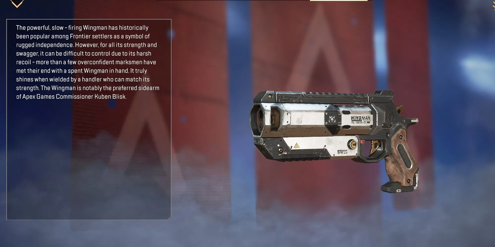 Súng Lục Wingman trong Apex Legends và mô tả của nó