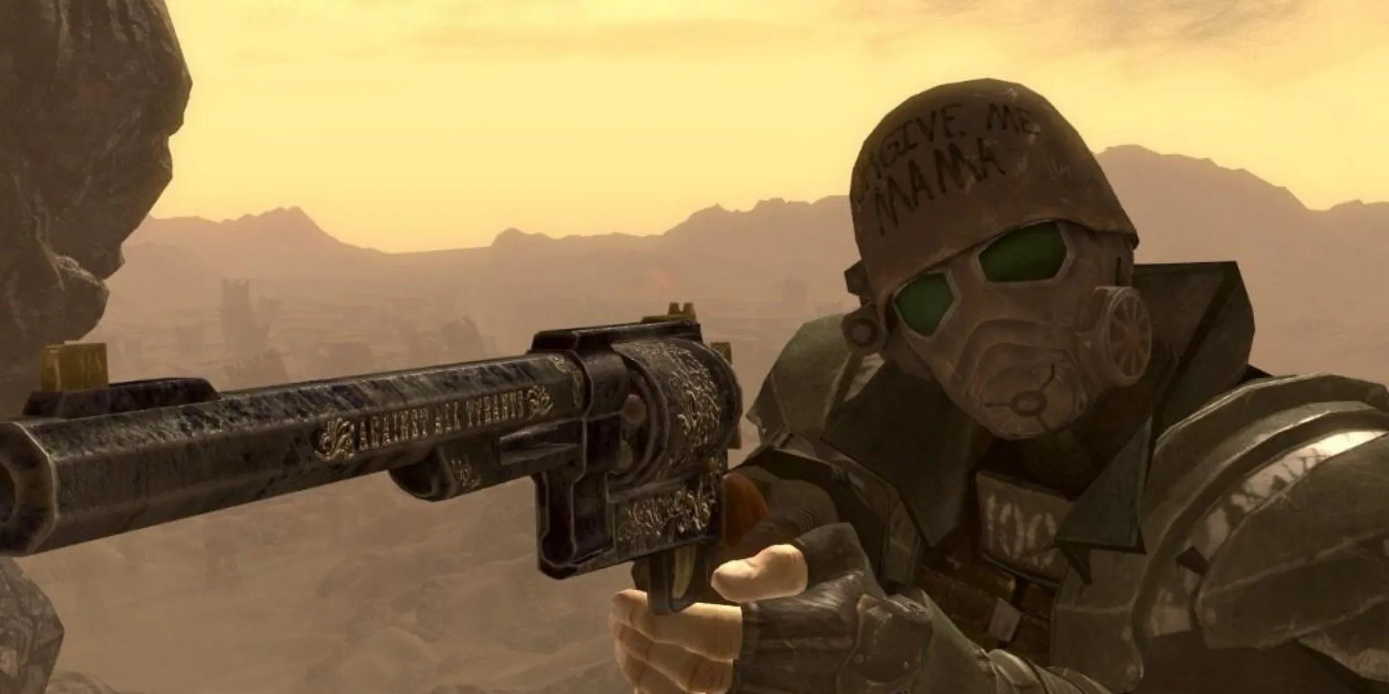 Súng Ranger Sequoia và áo giáp NCR Ranger trong Fallout: New Vegas