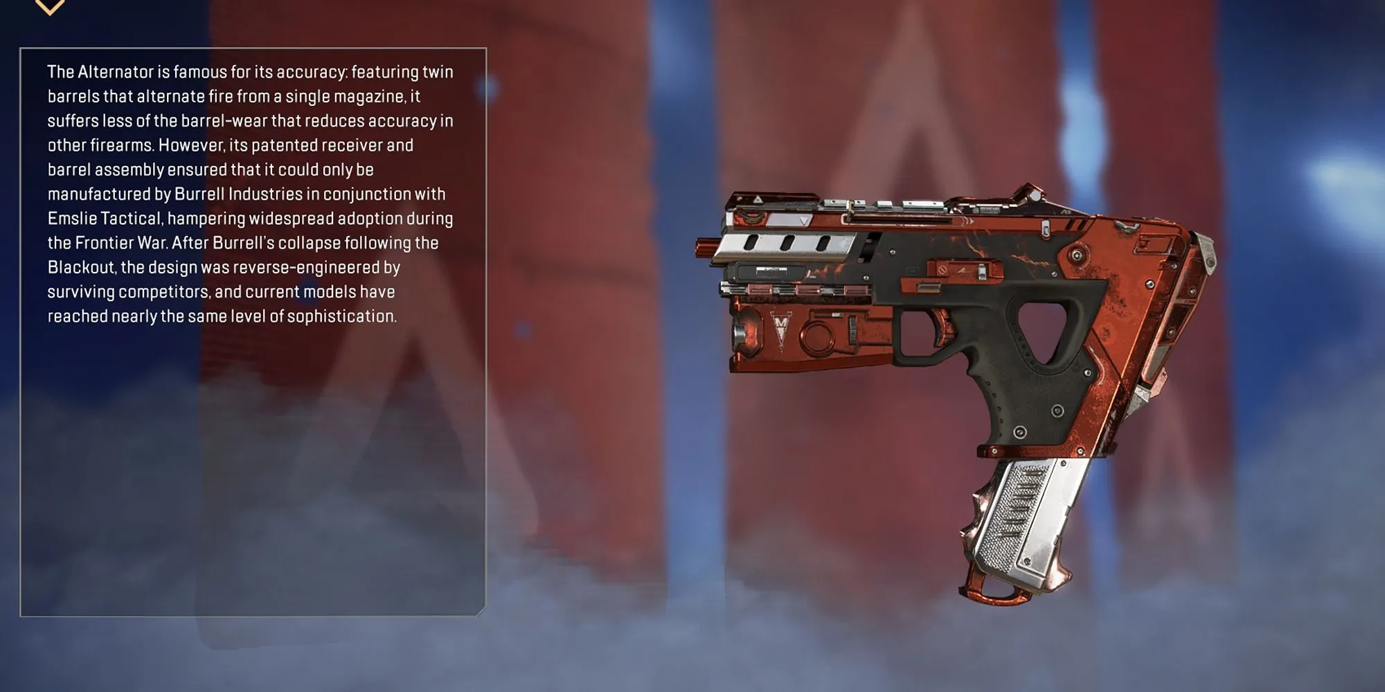Súng Tiểu Liên Alternator trong Apex Legends