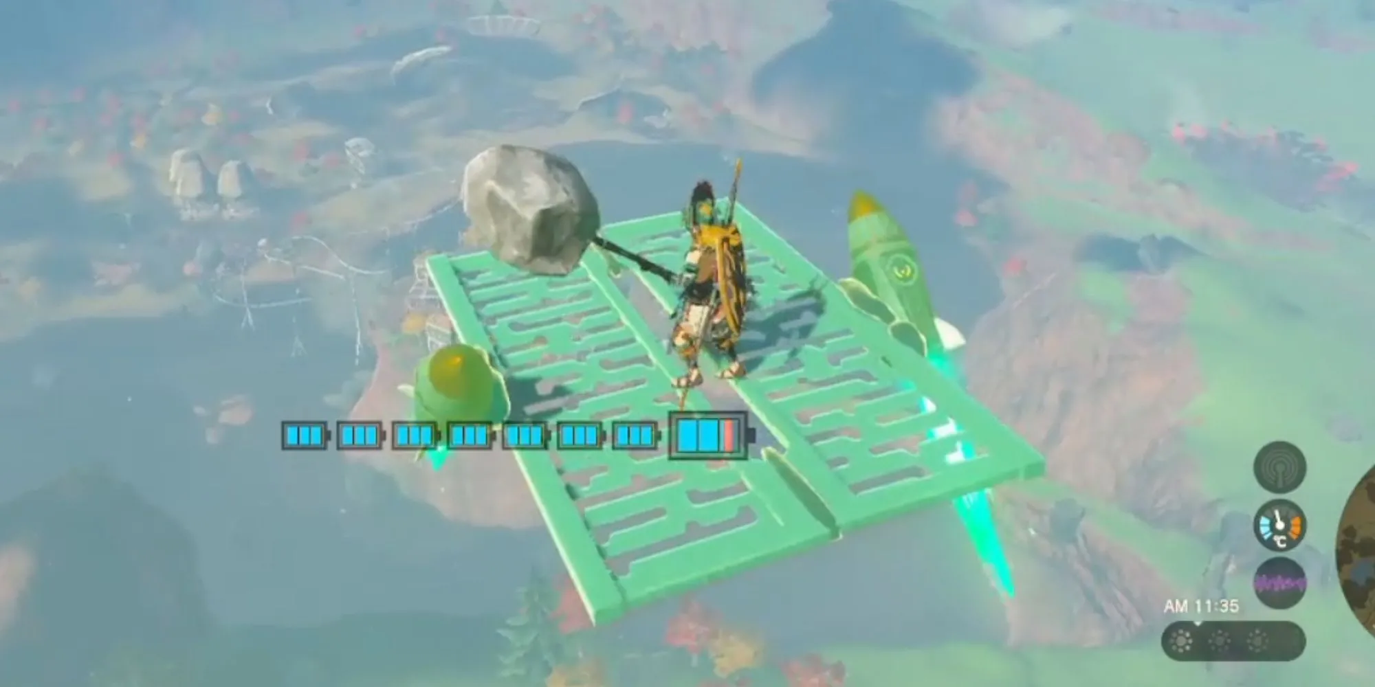 Thí nghiệm tên lửa trong The Legend of Zelda: Tears of the Kingdom