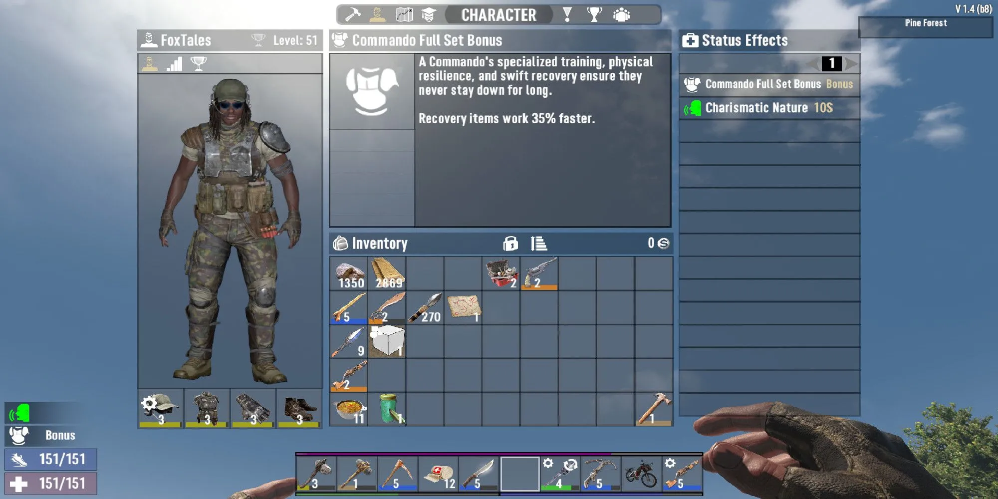 Thông tin perk Lính Vận Chuyển trong 7 Days to Die