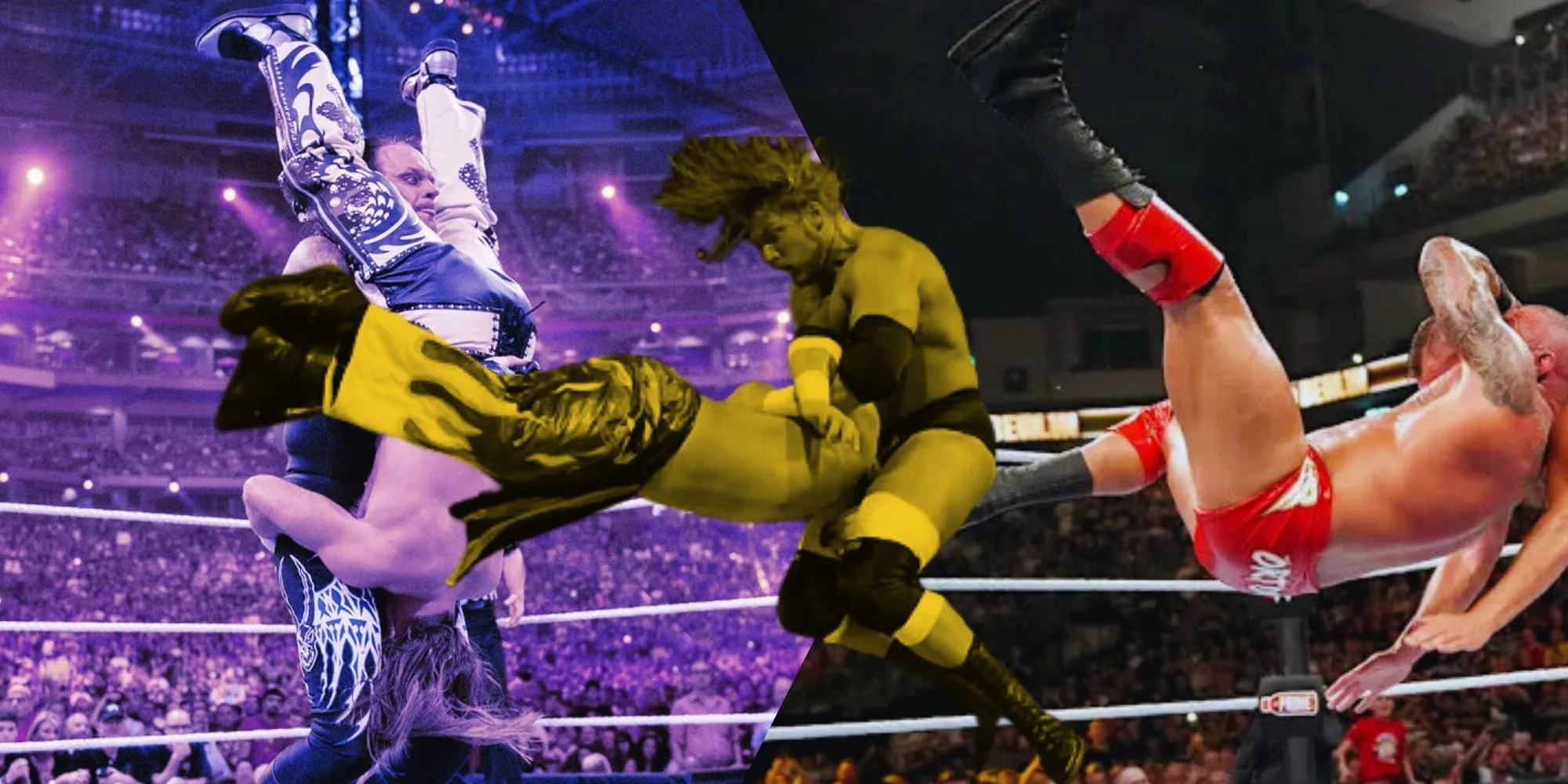 Undertaker, Triple H, Randy Orton - Những huyền thoại WWE.