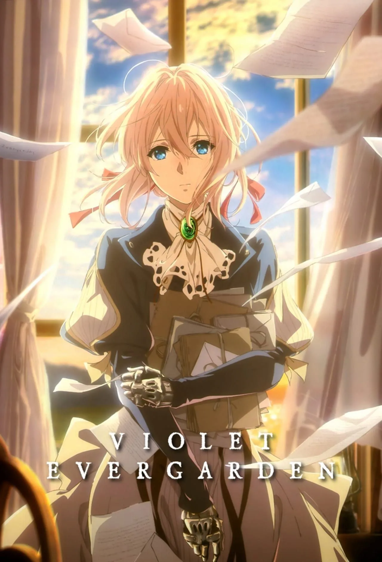 Violet Evergarden ngồi viết thư, công việc giúp cô hiểu về cảm xúc con người