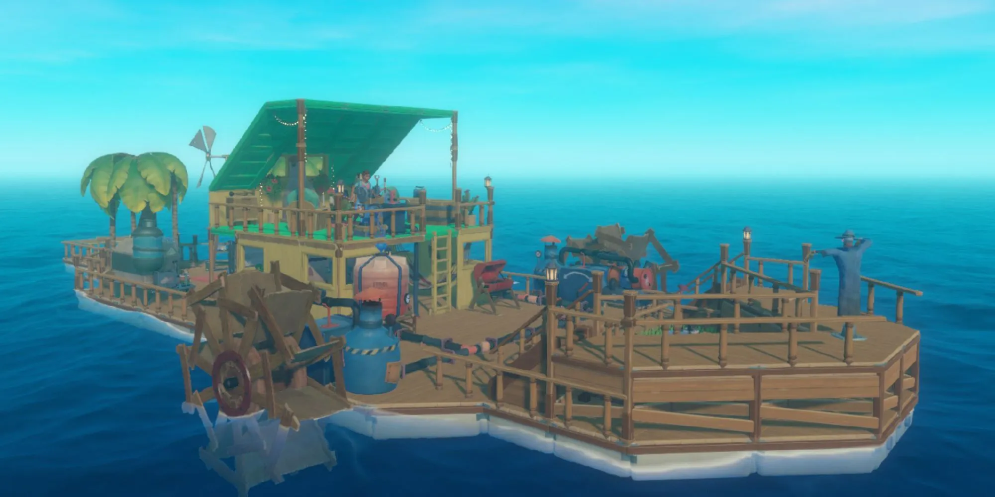 Xây dựng tàu Raft