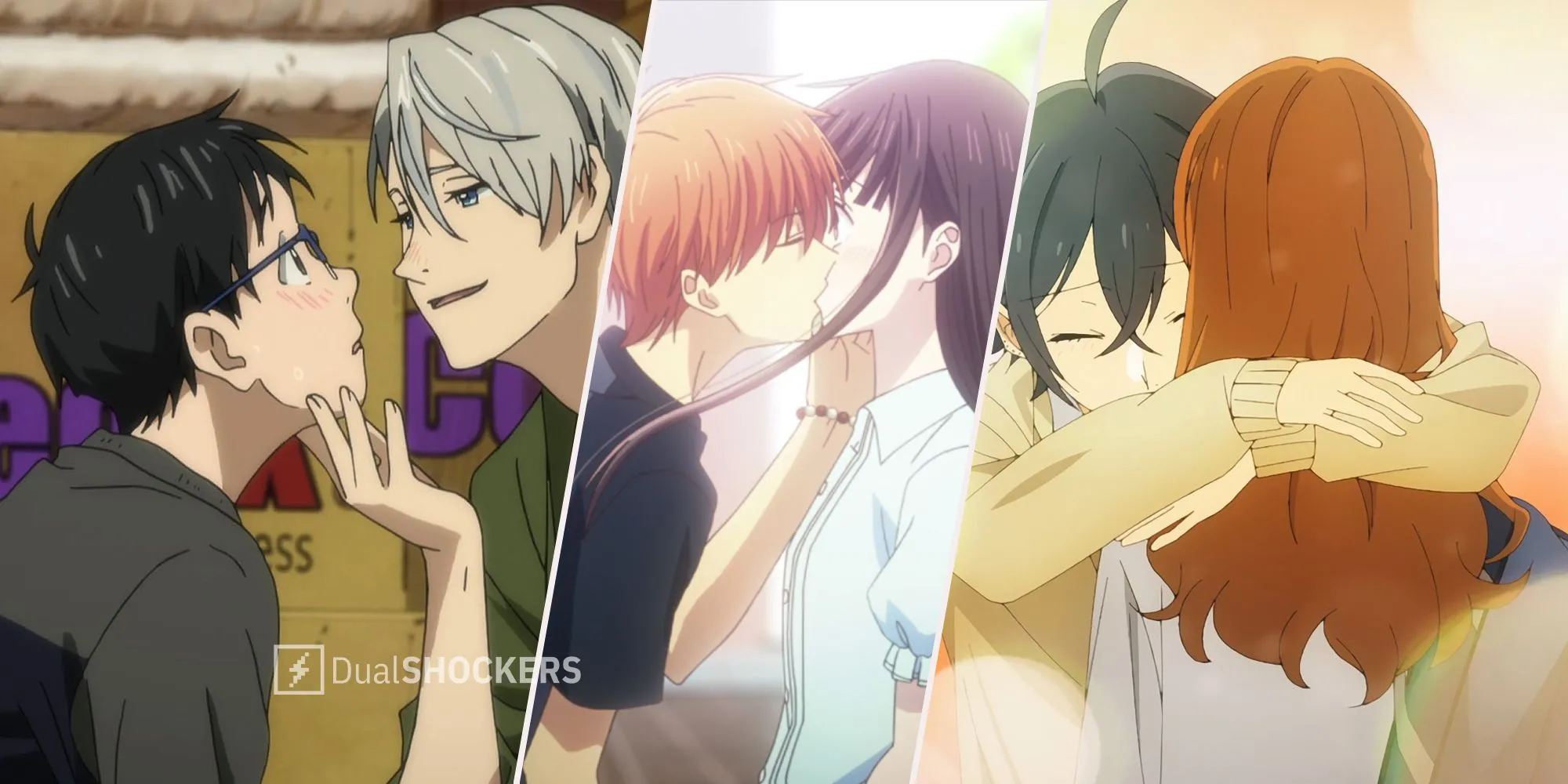 Yuri On Ice, Fruits Basket, Horimiya và các anime lãng mạn khác
