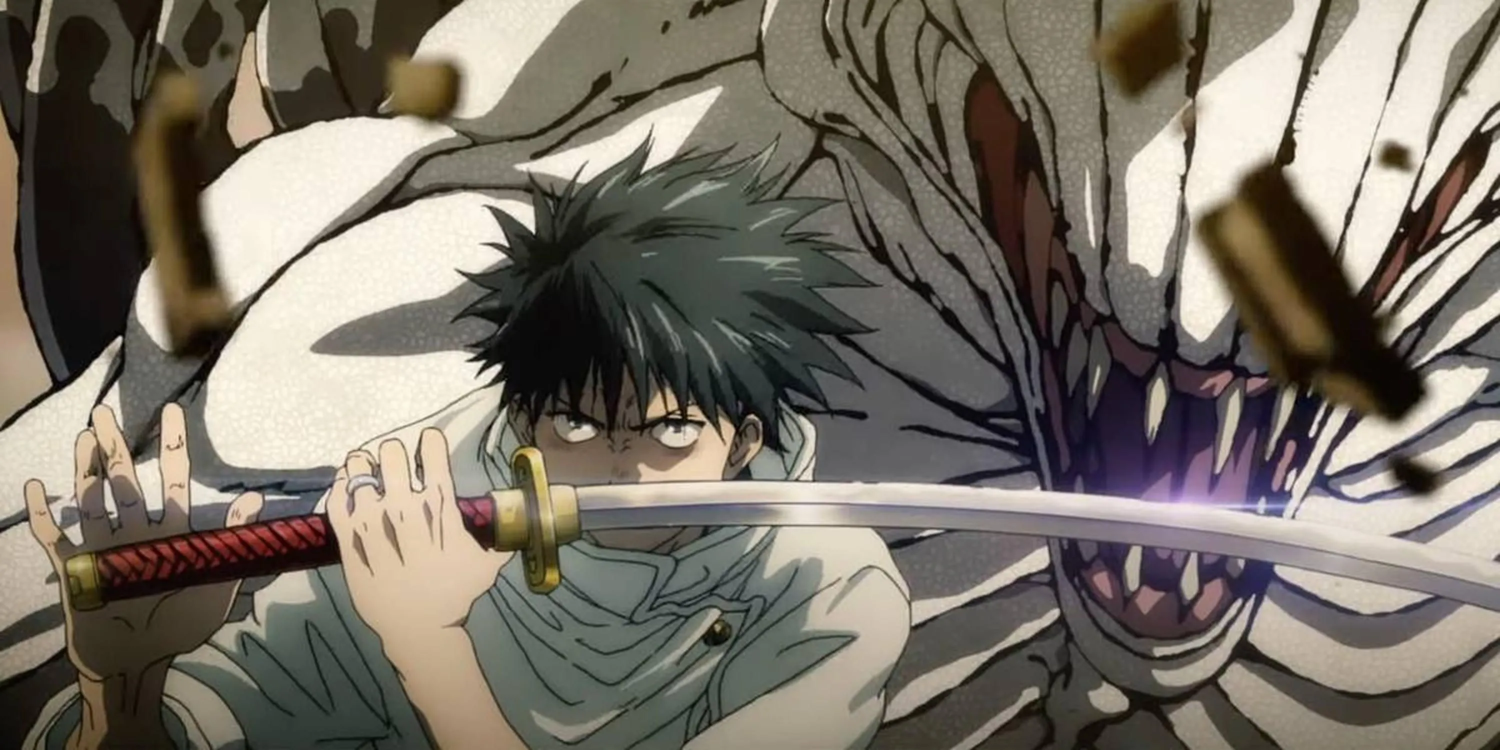 Yuta Okkotsu và lời nguyền Rika Orimoto trong movie Jujutsu Kaisen 0