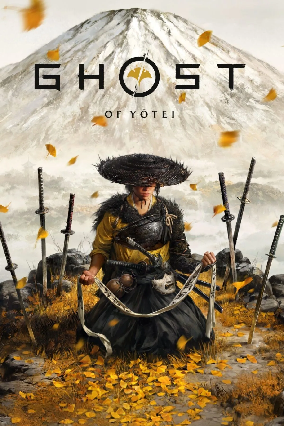 Ảnh bìa chính thức game Ghost of Yotei, hé lộ không khí samurai