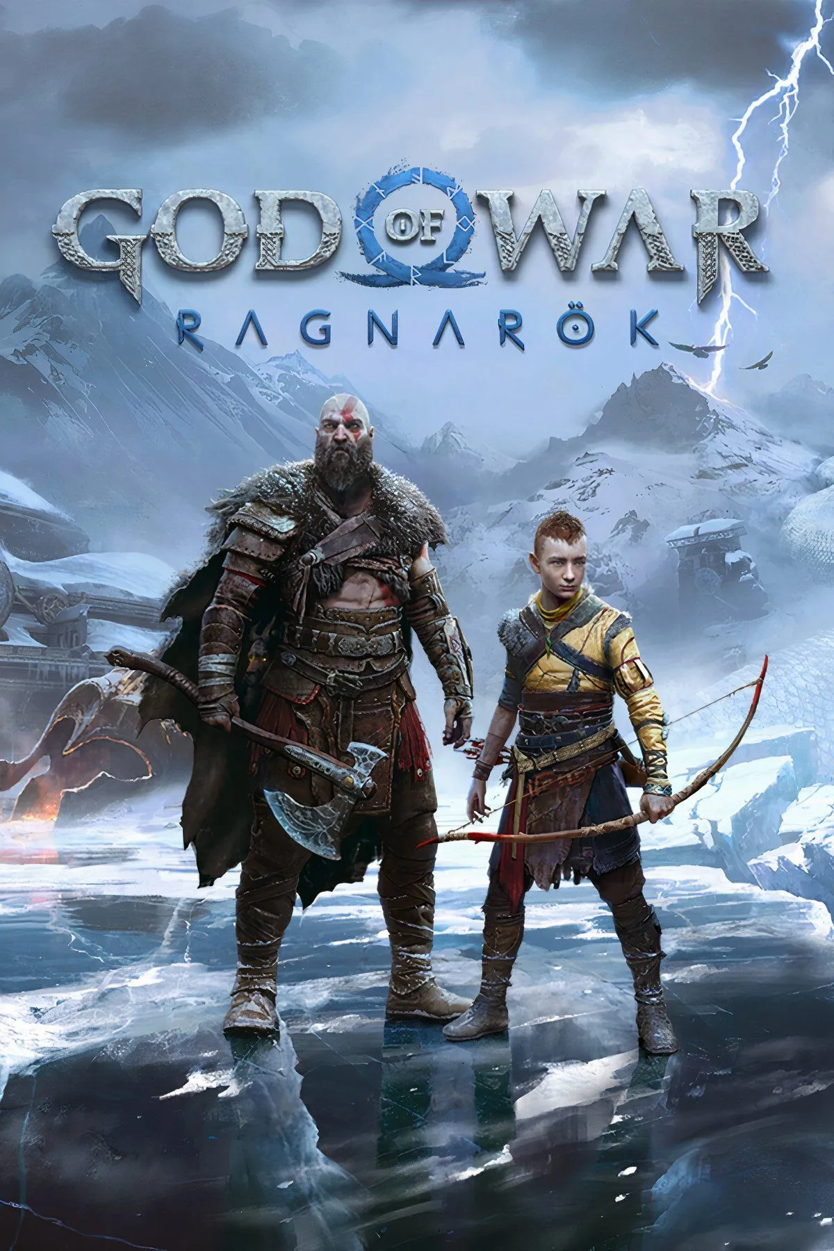 Bản tổng hợp các khoảnh khắc đáng nhớ trong God of War Ragnarok, bao gồm Kratos và Atreus khám phá thế giới thần thoại Bắc Âu