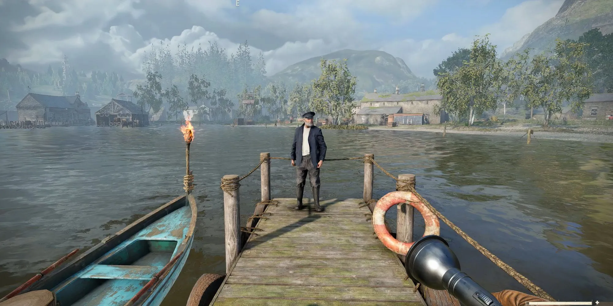 Bill Anderson, nhân vật NPC trong Atomfall đưa người chơi đến khu vực DLC Wicked Isle.