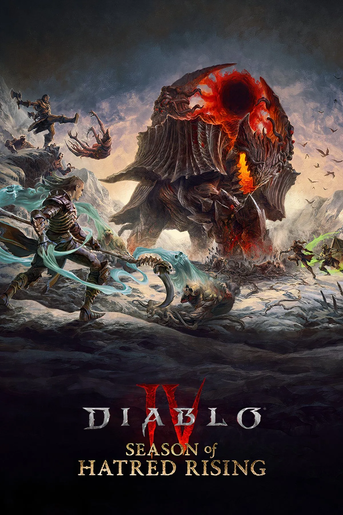 Diablo 4: Bìa game giới thiệu thế giới Sanctuary và các nhân vật