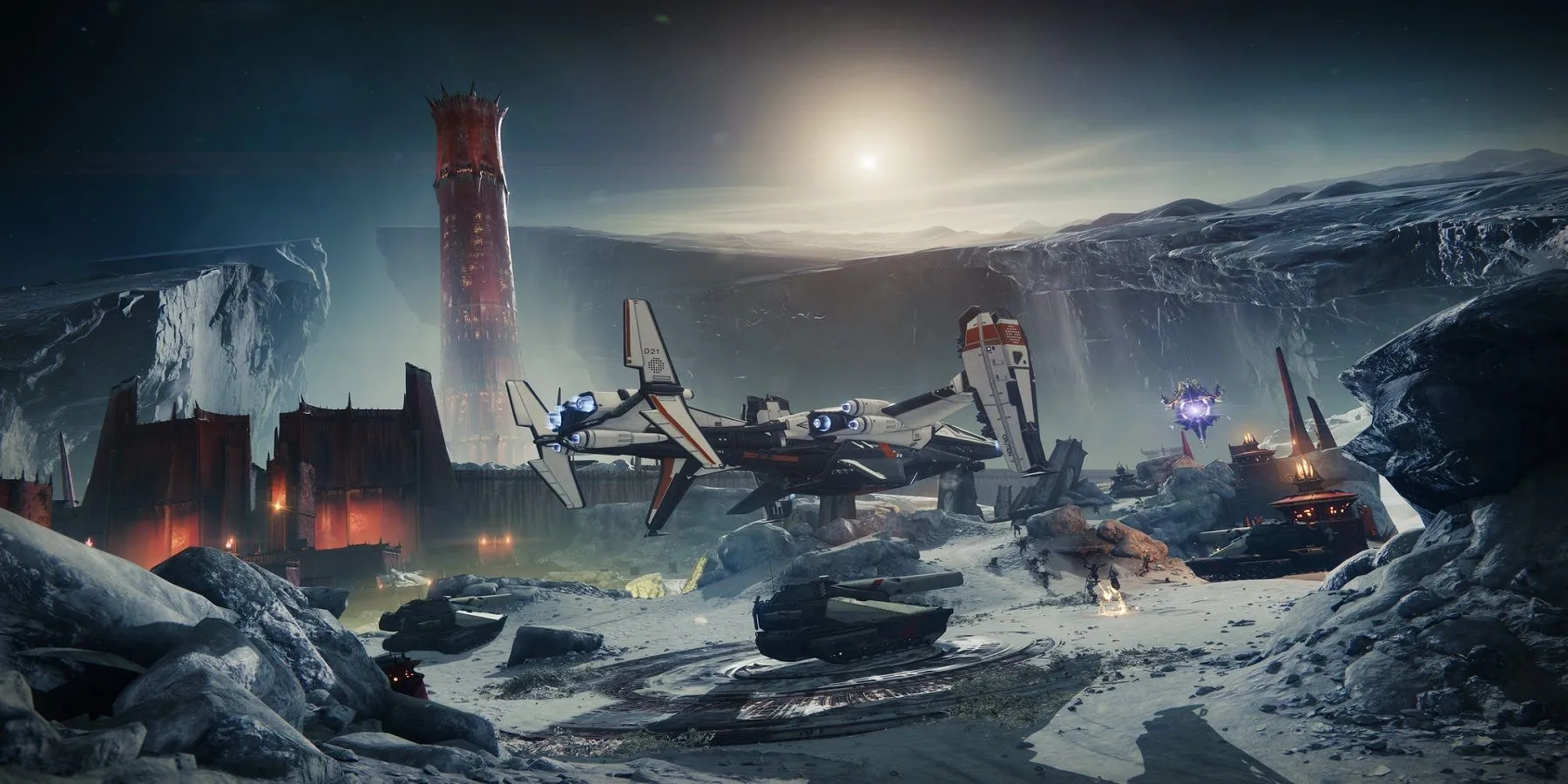 Điểm địa hình trên Mặt Trăng trong Destiny 2: Shadowkeep