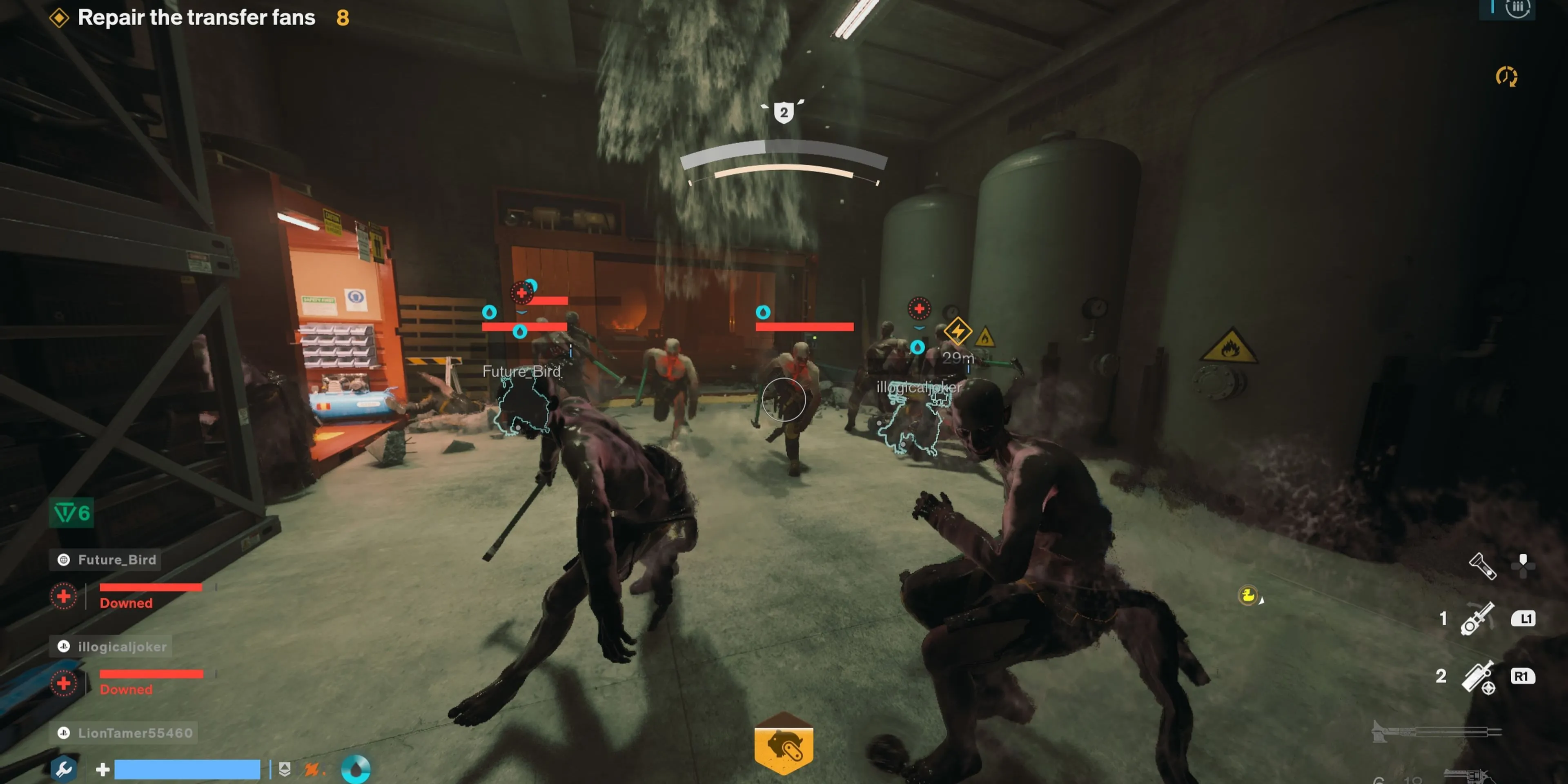Game thủ FBC: Firebreak chiến đấu chống lại lũ Hiss đáng sợ
