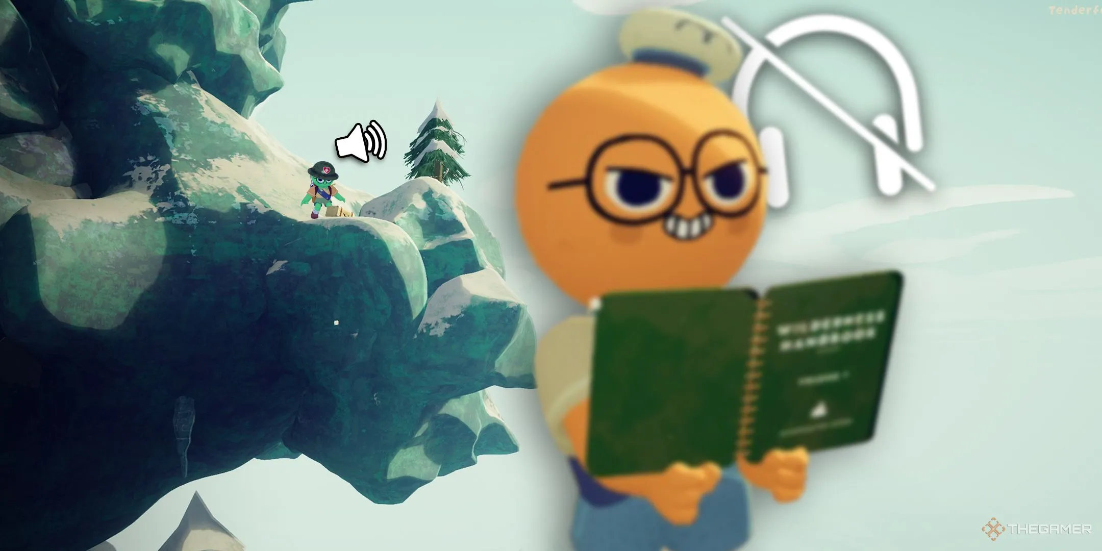 Game thủ trong Peak sử dụng tính năng proximity chat khi leo núi, thể hiện sự tương tác