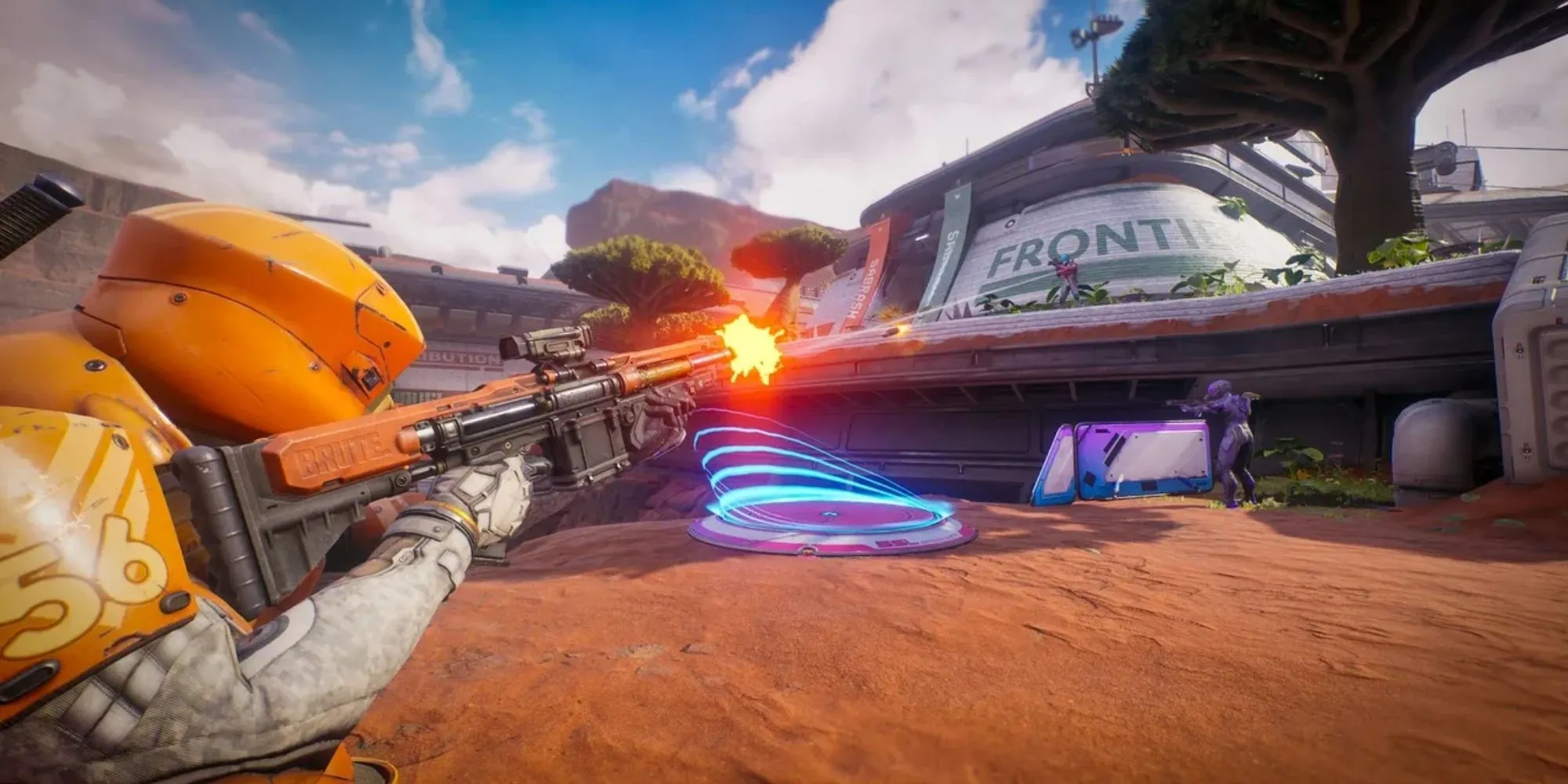 Gameplay hành động nghẹt thở trong Splitgate 2, game bắn súng cổng dịch chuyển FPS