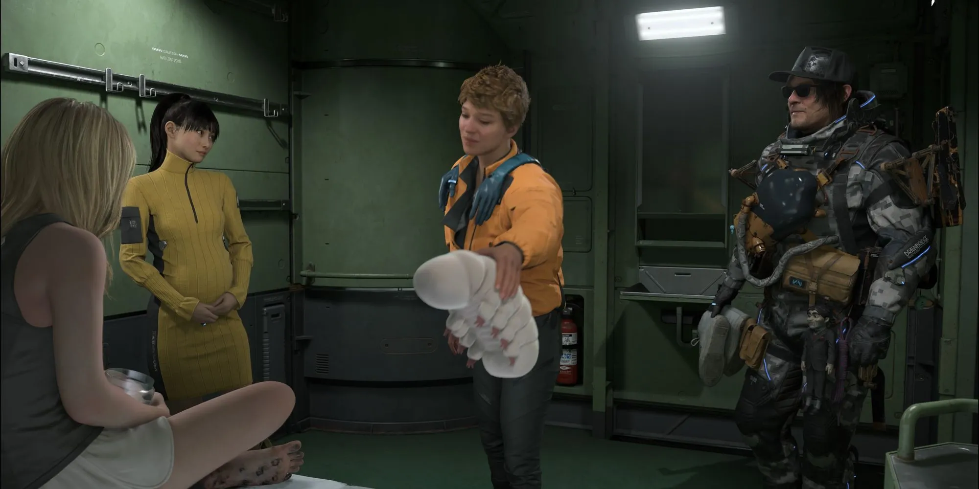 Giao diện Corpus trong Death Stranding 2 hiển thị thông tin về lore