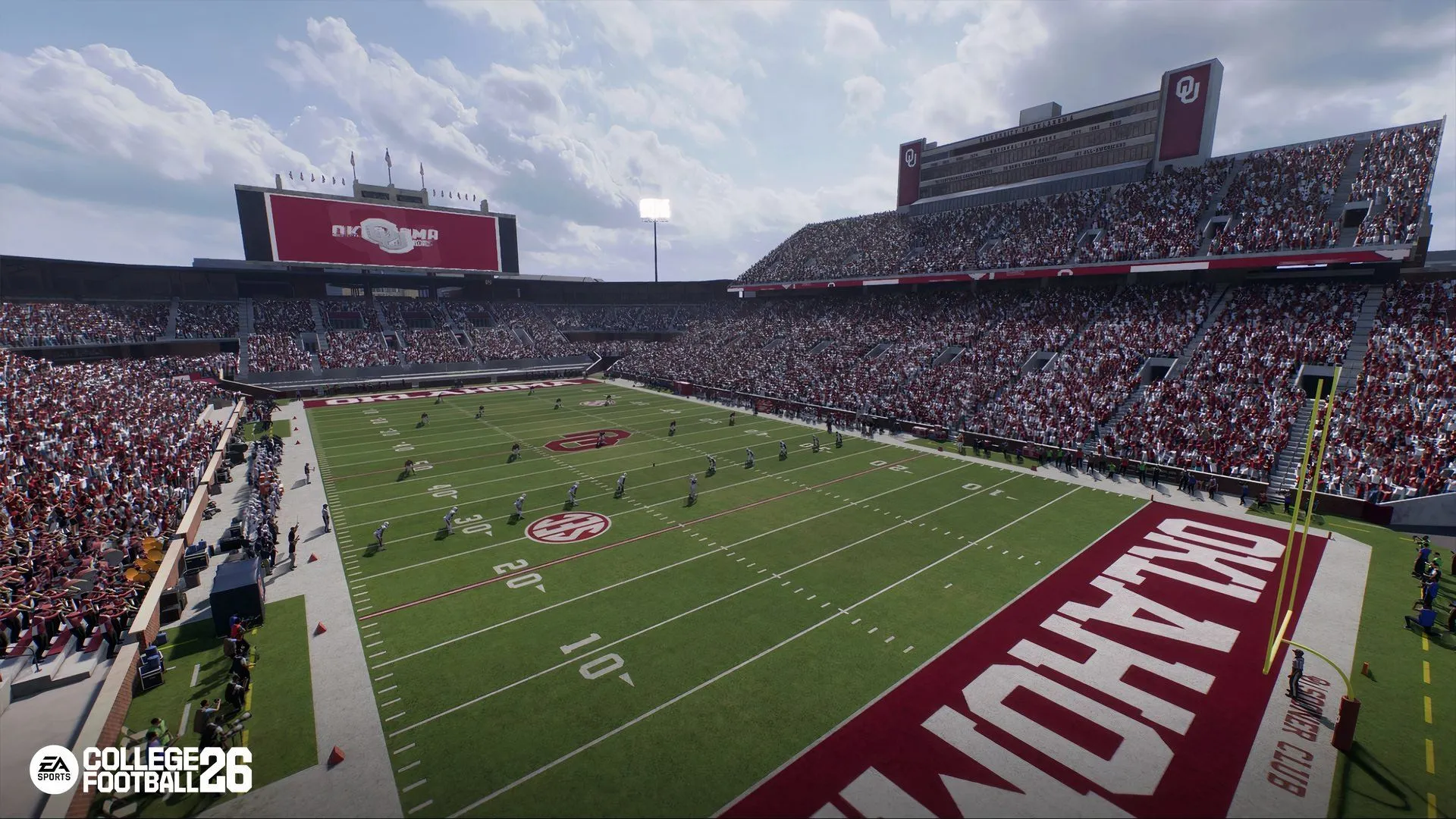 Giao diện hiển thị độ hao mòn (Wear and Tear) của cầu thủ trong College Football 26