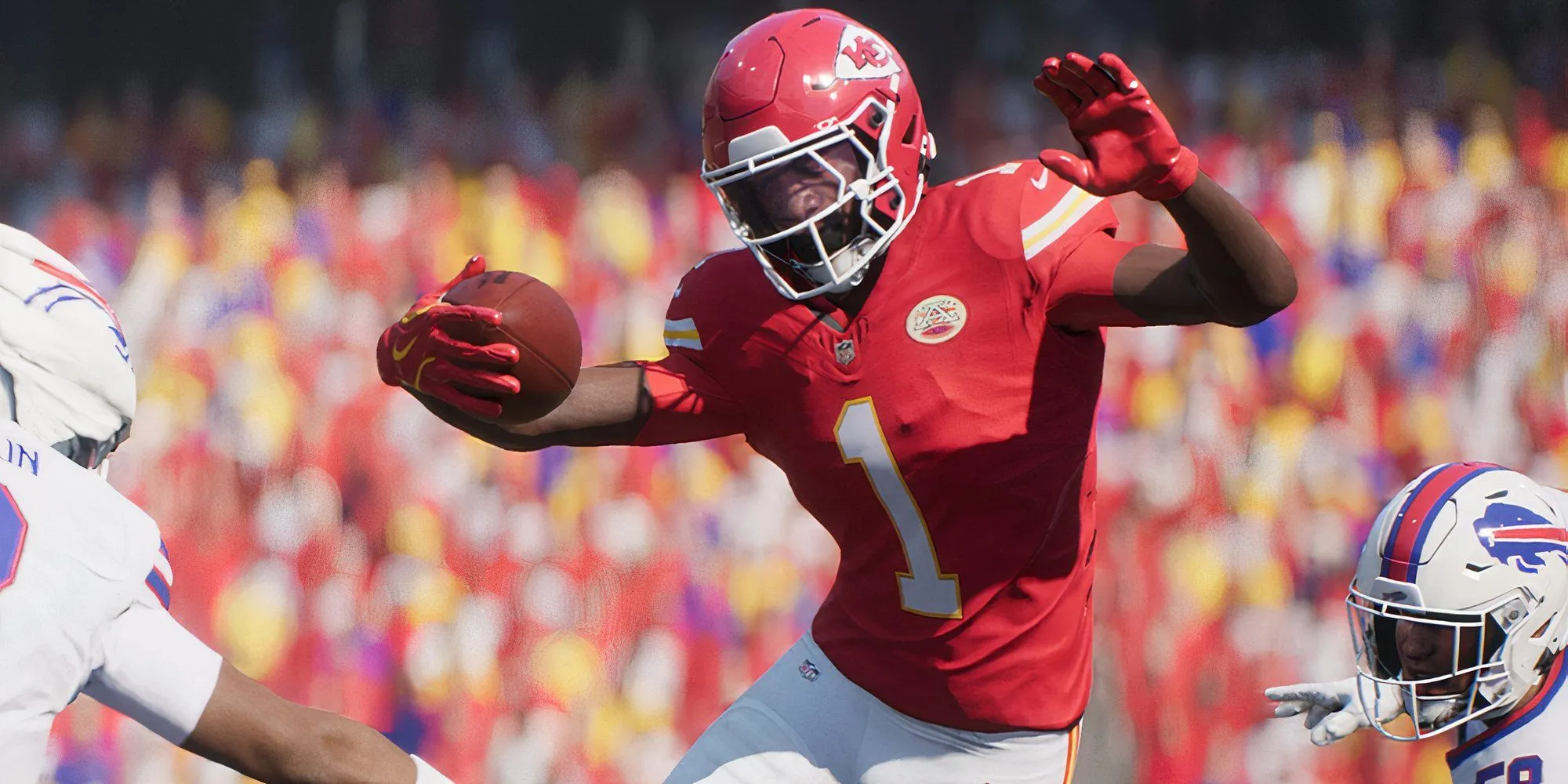 Giao diện menu chế độ Superstar Mode Madden NFL 26, minh họa cầu thủ đang chuẩn bị cho trận đấu