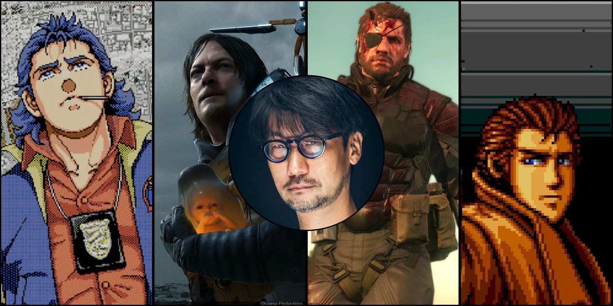 Hình ảnh minh họa các tựa game của Hideo Kojima
