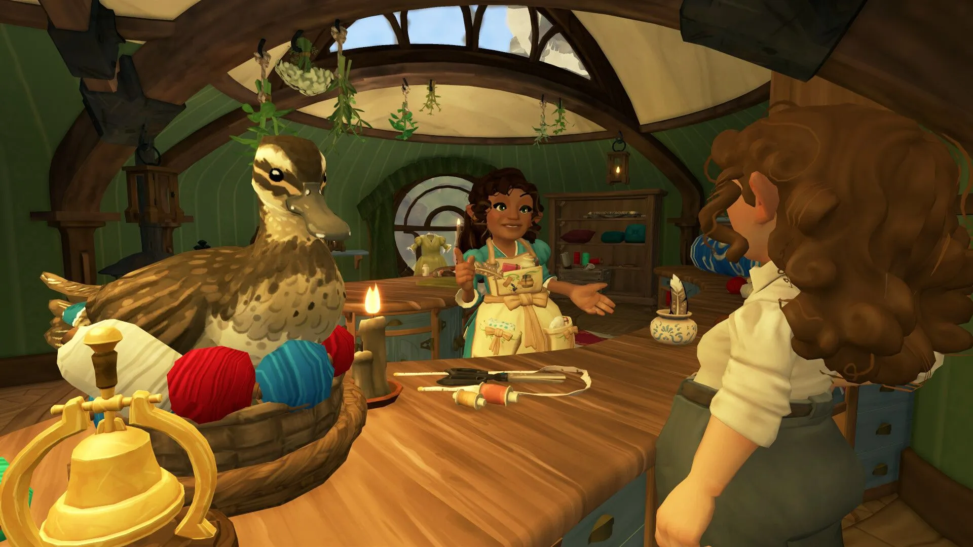 Hình ảnh một khu vực trong game Tales of the Shire