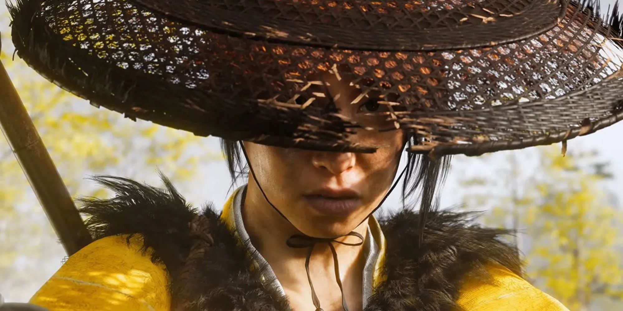 Hình ảnh quảng bá chính thức của game Ghost of Yotei, hé lộ bối cảnh Nhật Bản cổ