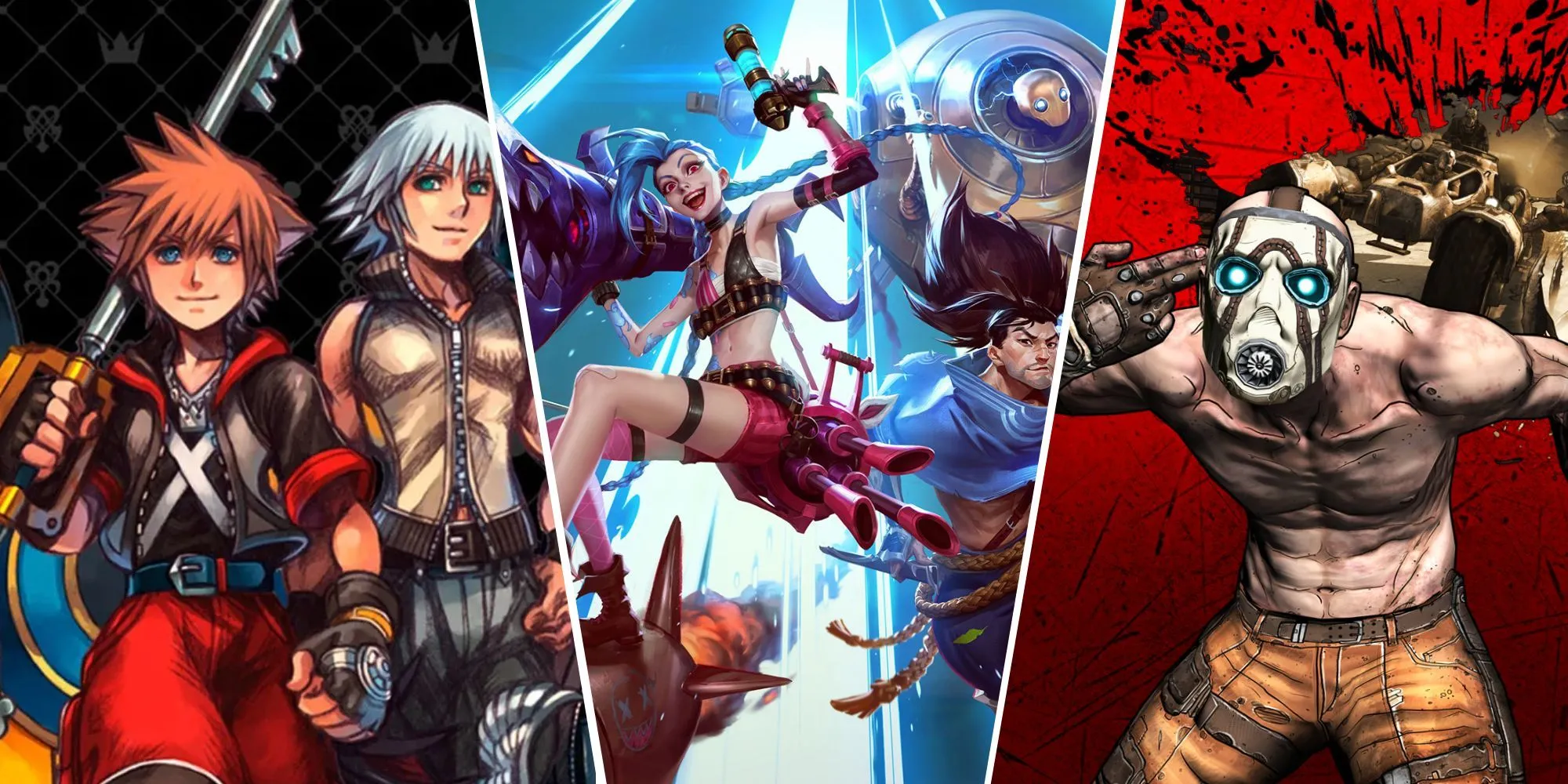 Hình ảnh tổng hợp các thương hiệu game nổi tiếng có tiềm năng để phát triển thành tựa game bắn súng anh hùng hấp dẫn