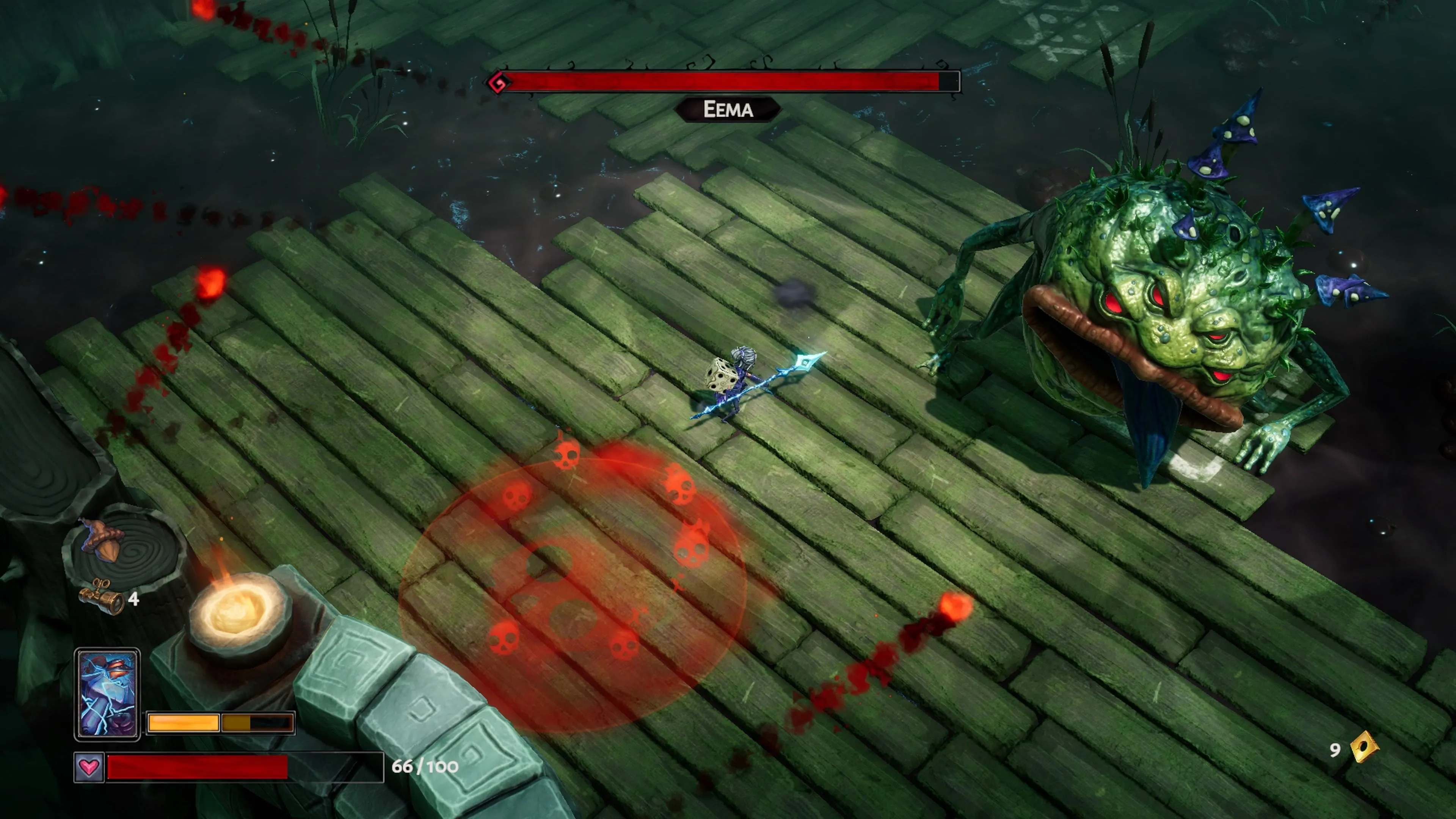 Lost In Random: The Eternal Die frog boss