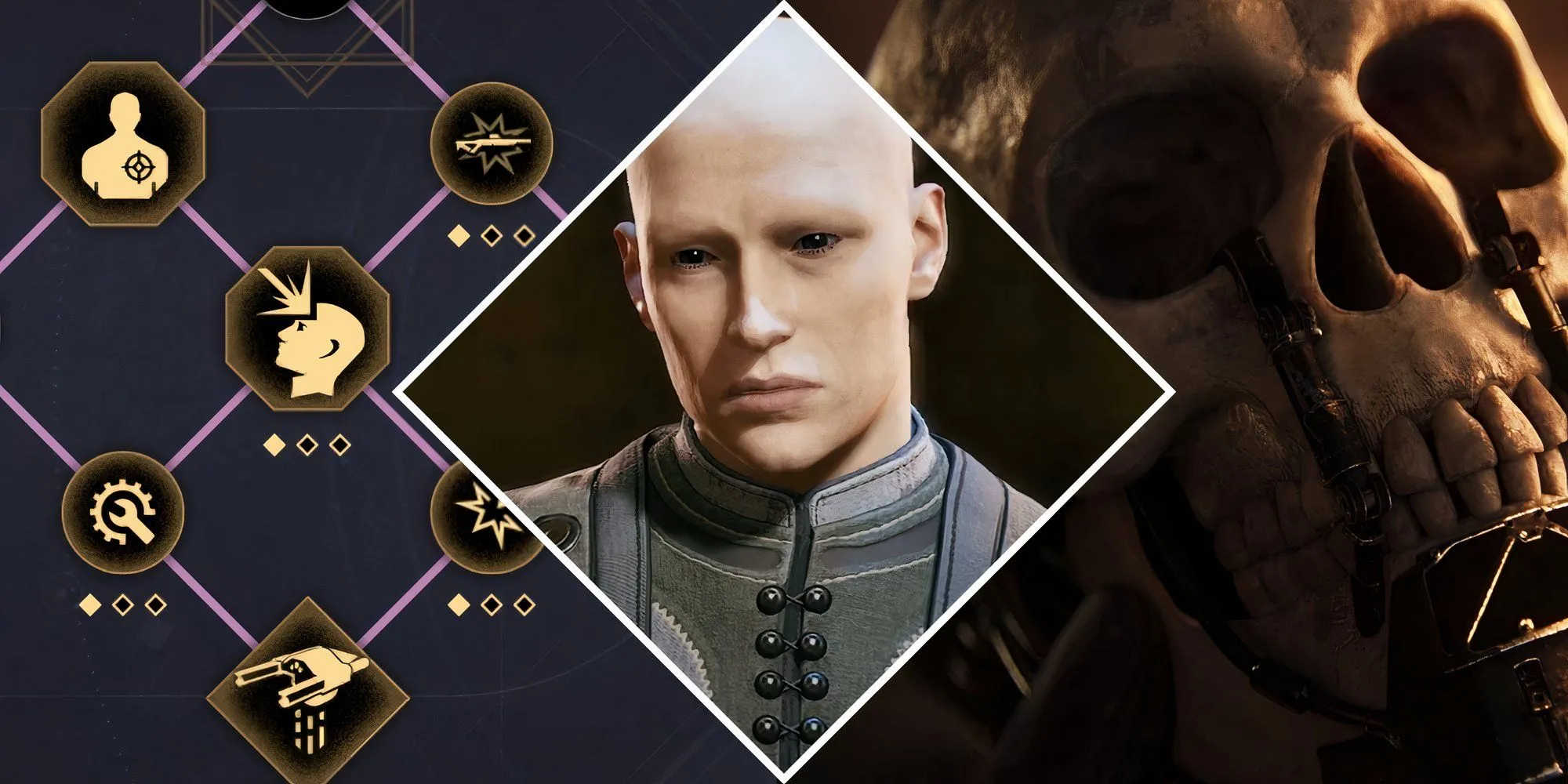 Minh họa cảnh chiến đấu bằng súng tầm xa và đặt tháp pháo trong Dune Awakening, thể hiện build Mentat