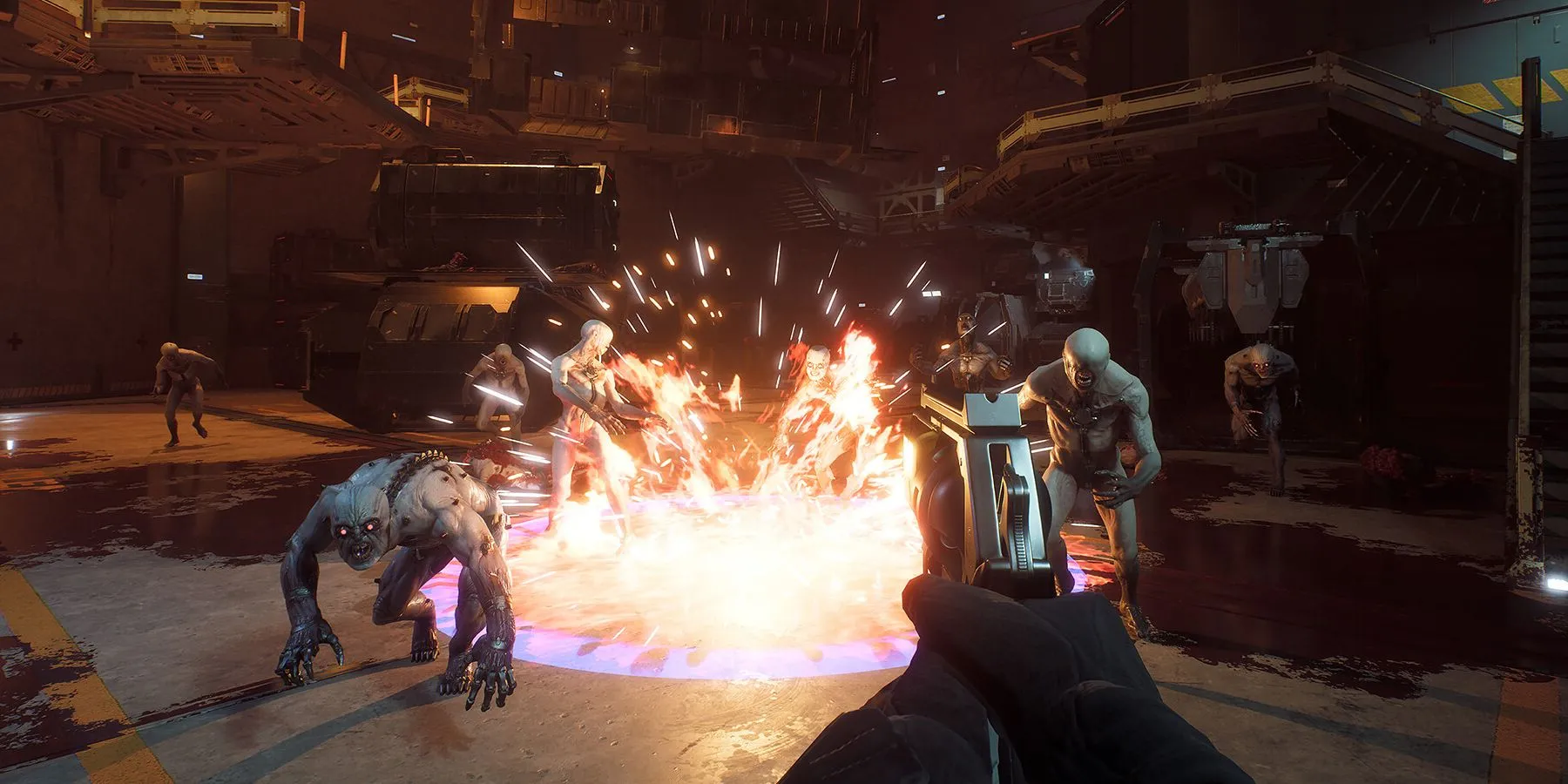 Một cảnh cháy nổ hoành tráng trong Killing Floor 3