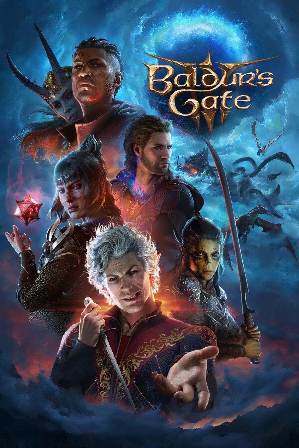 Một phân cảnh trong Baldur's Gate 3 minh họa thế giới giả tưởng