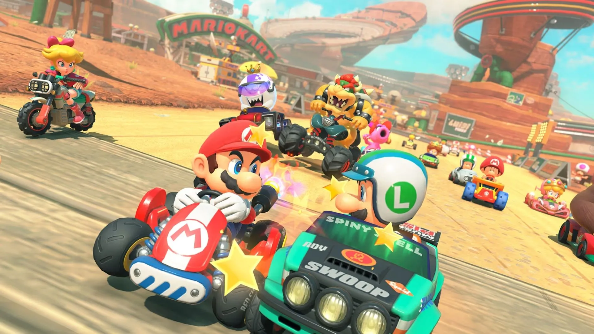 Nhân vật Mario trong Mario Kart World