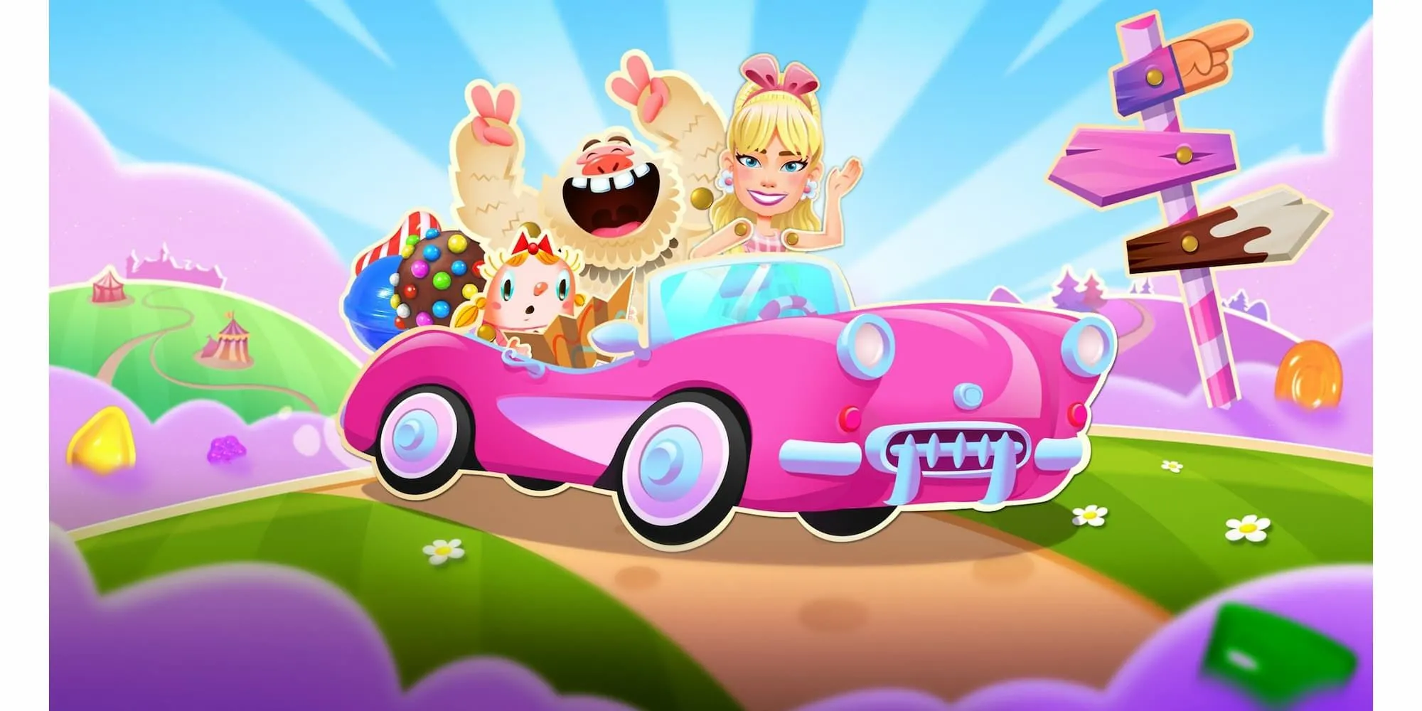 Quảng cáo Barbie kết hợp Candy Crush Saga, biểu tượng của thương hiệu King