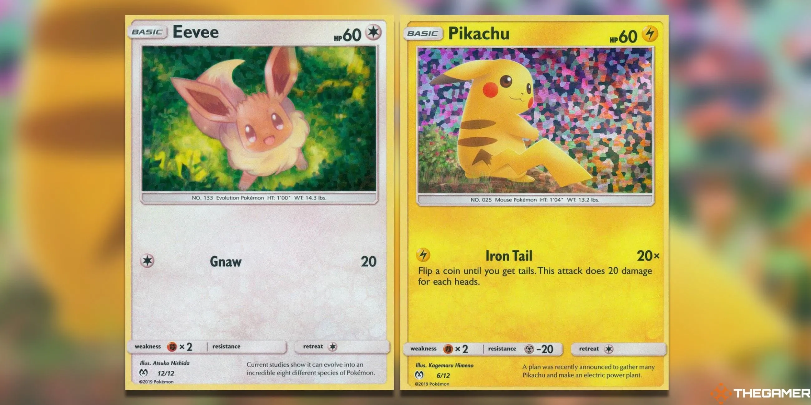 Thẻ bài Pokémon TCG phiên bản khuyến mãi McDonald's Pikachu và Eevee có giá trị cao