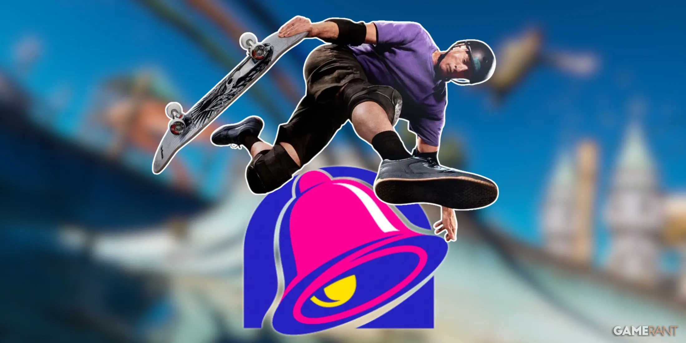 Vật phẩm độc quyền trong game Tony Hawk's Pro Skater 3 + 4 từ sự kiện Taco Bell