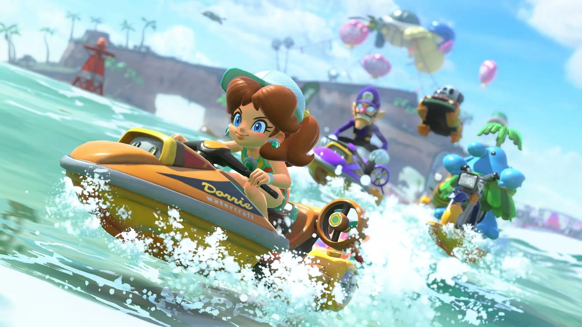 Xe đua và vật phẩm trong Mario Kart World