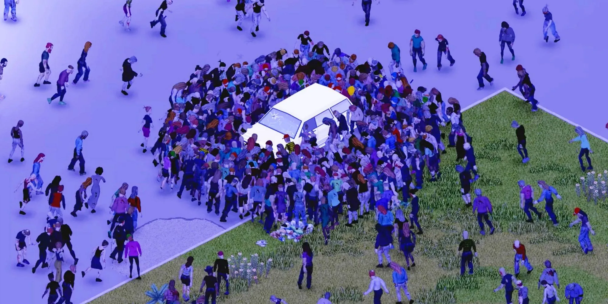 Ảnh chụp màn hình từ Project Zomboid, một trong những game kinh dị thế giới mở hay nhất