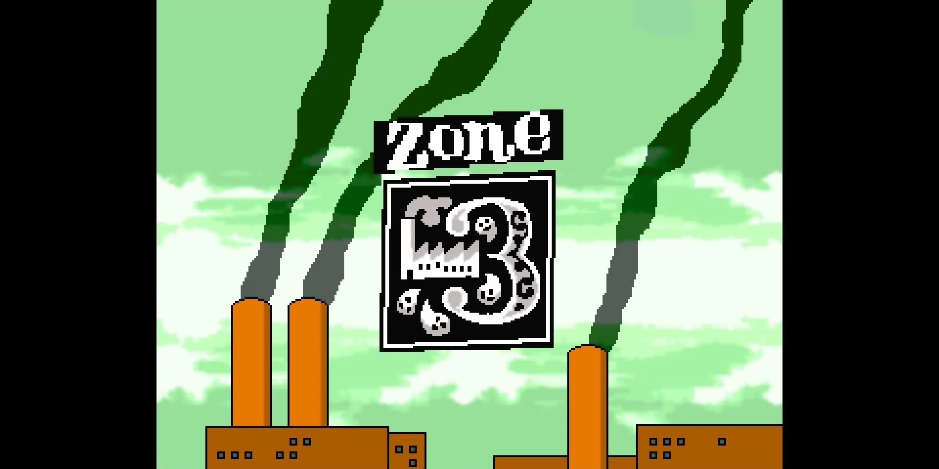 Bảng tên Zone 3 trong game OFF, báo hiệu một khu vực đầy thách thức.