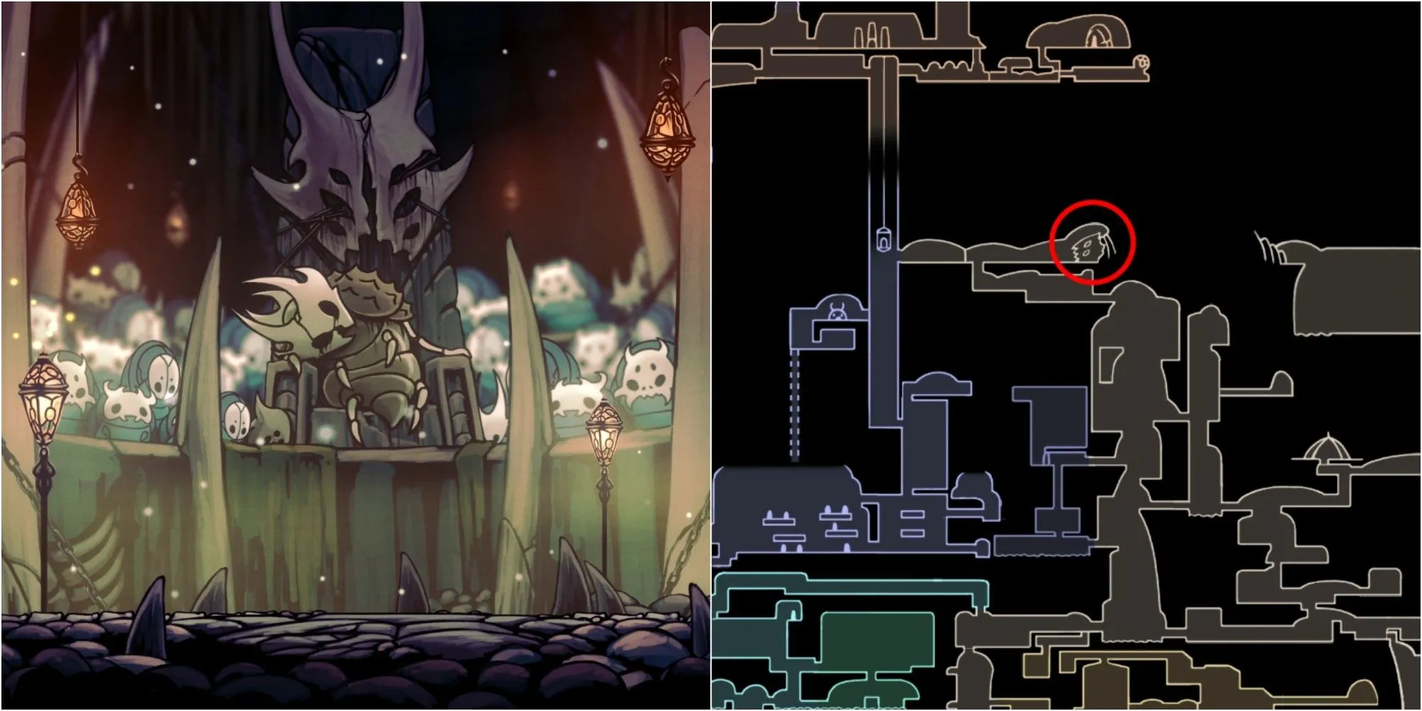 Charm Notch nhận được sau khi hoàn thành Trial of the Warrior ở Colosseum of Fools Hollow Knight