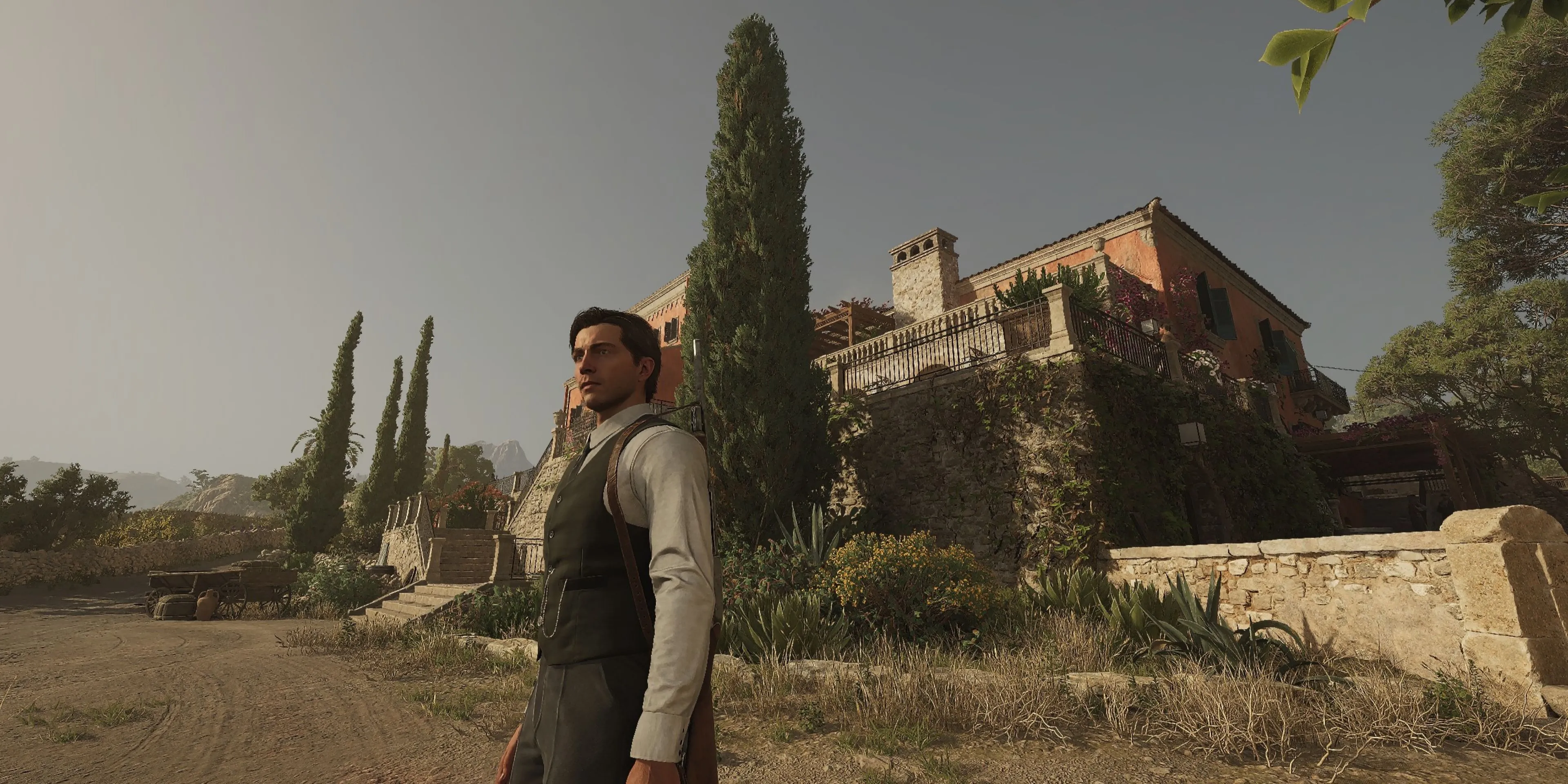 Đồ họa Unreal Engine 5 tuyệt đẹp của Mafia The Old Country, thể hiện vẻ đẹp miền quê Sicily