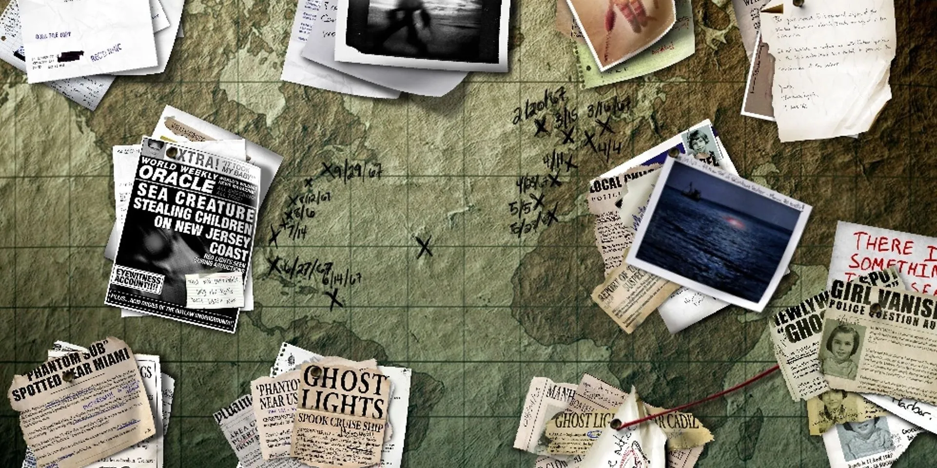 Hình ảnh quảng bá cho ARG There’s Something In The Sea của BioShock 2