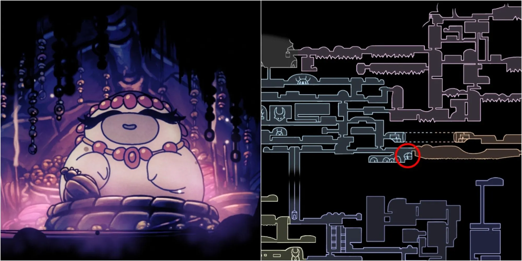 Hollow Knight Charm Notch Salubra bán bốn slot linh hồn