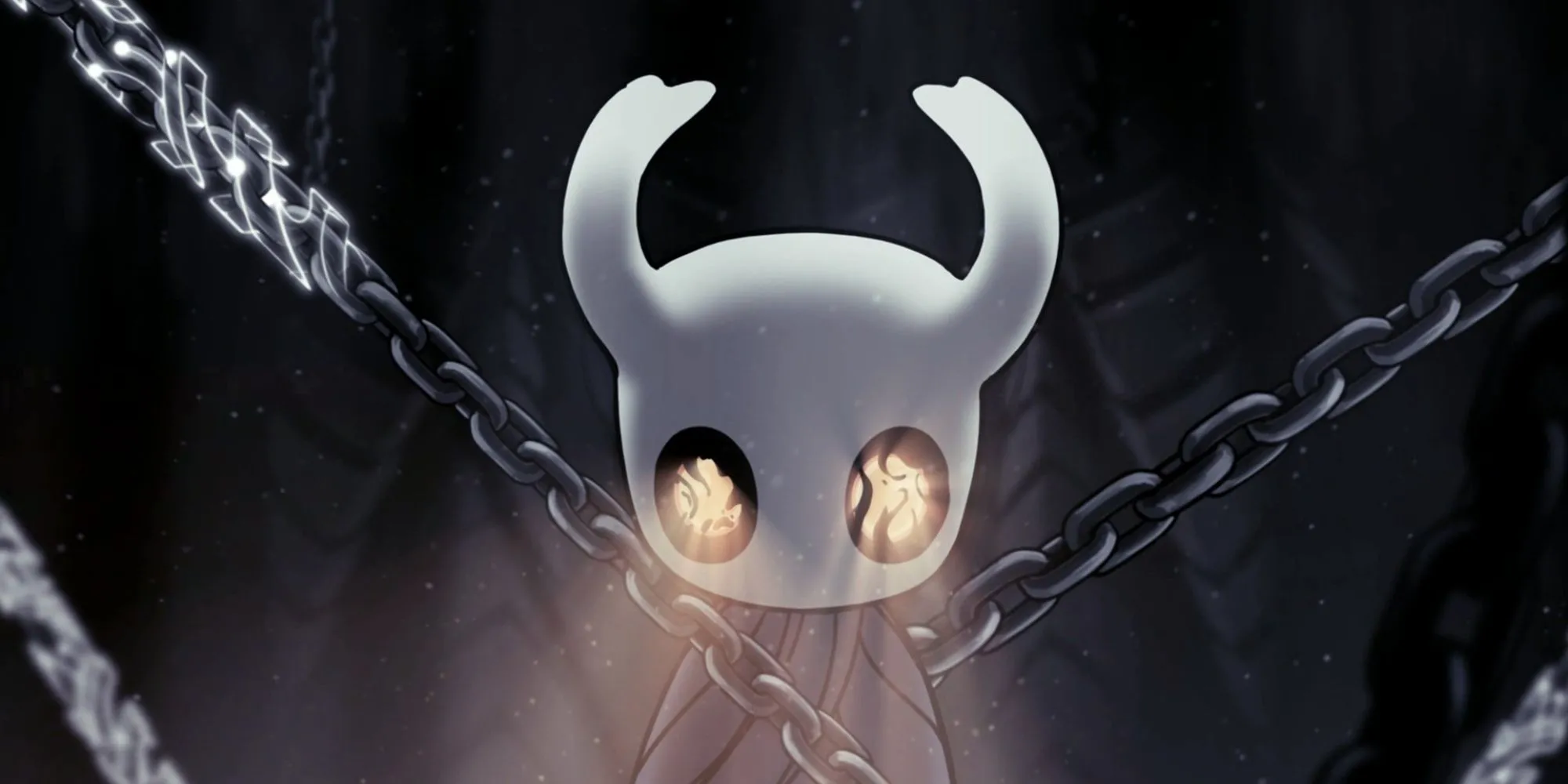 Knight hấp thụ Infection từ Hollow Knight, biểu tượng cho việc trở thành Vessel mới trong Kết thúc 1