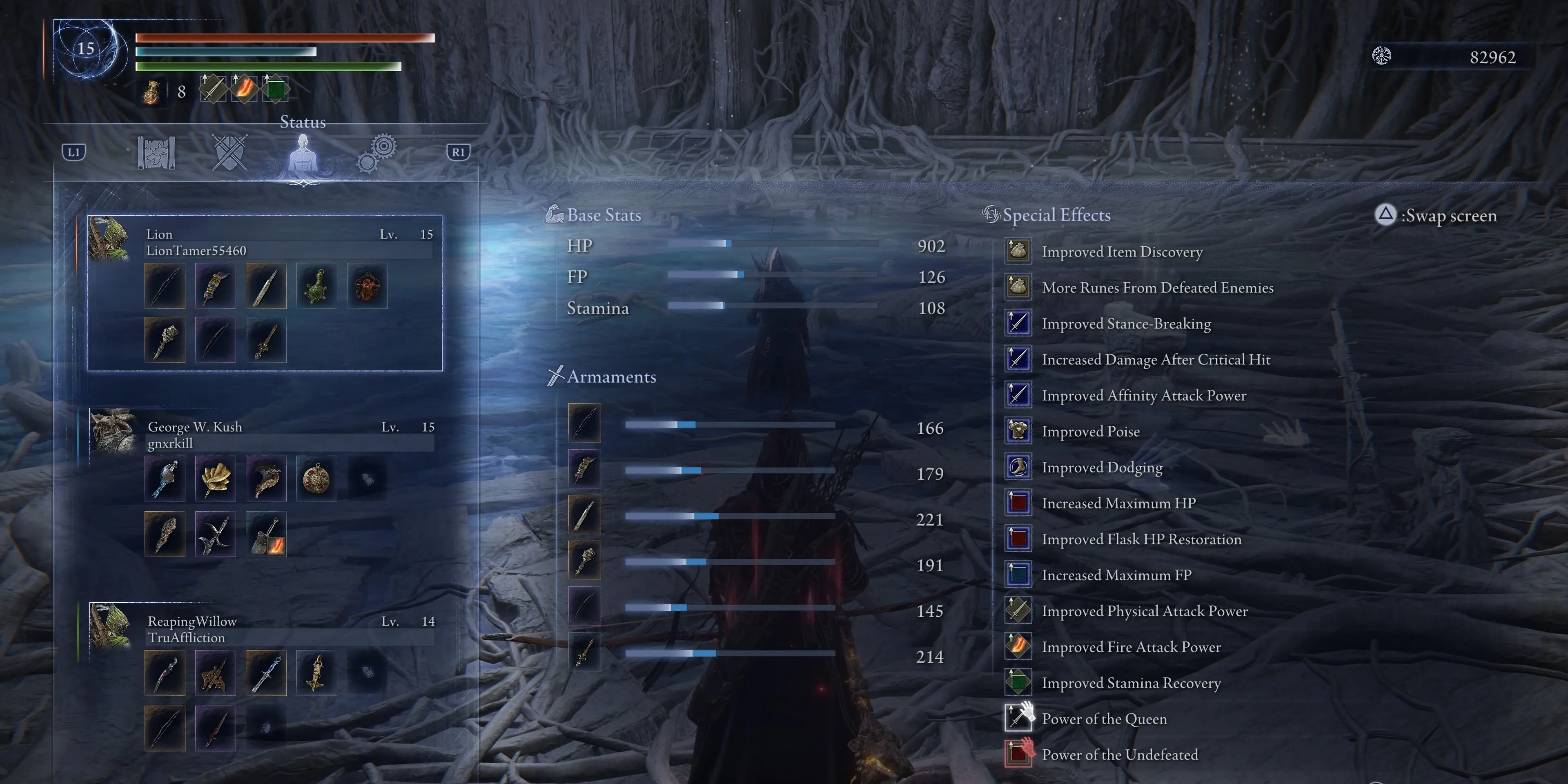 Loadout khuyến nghị cho Everdark Sovereign Tricephalos Elden Ring Nightreign