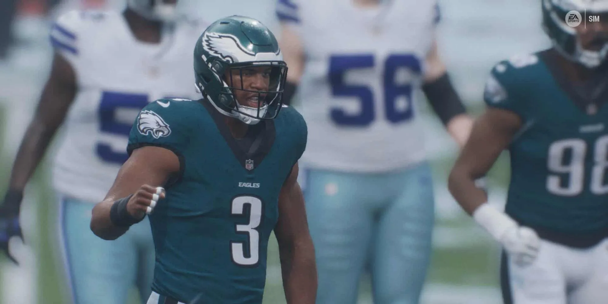 Logo Madden NFL 26 với biểu tượng đội Eagles, tựa game bóng bầu dục cần cải tổ để lấy lại phong độ.